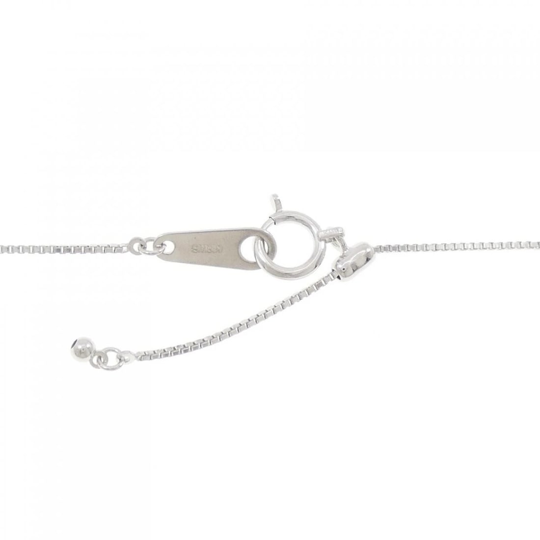 PT900/K18WG RUBY NECKLACE - 4