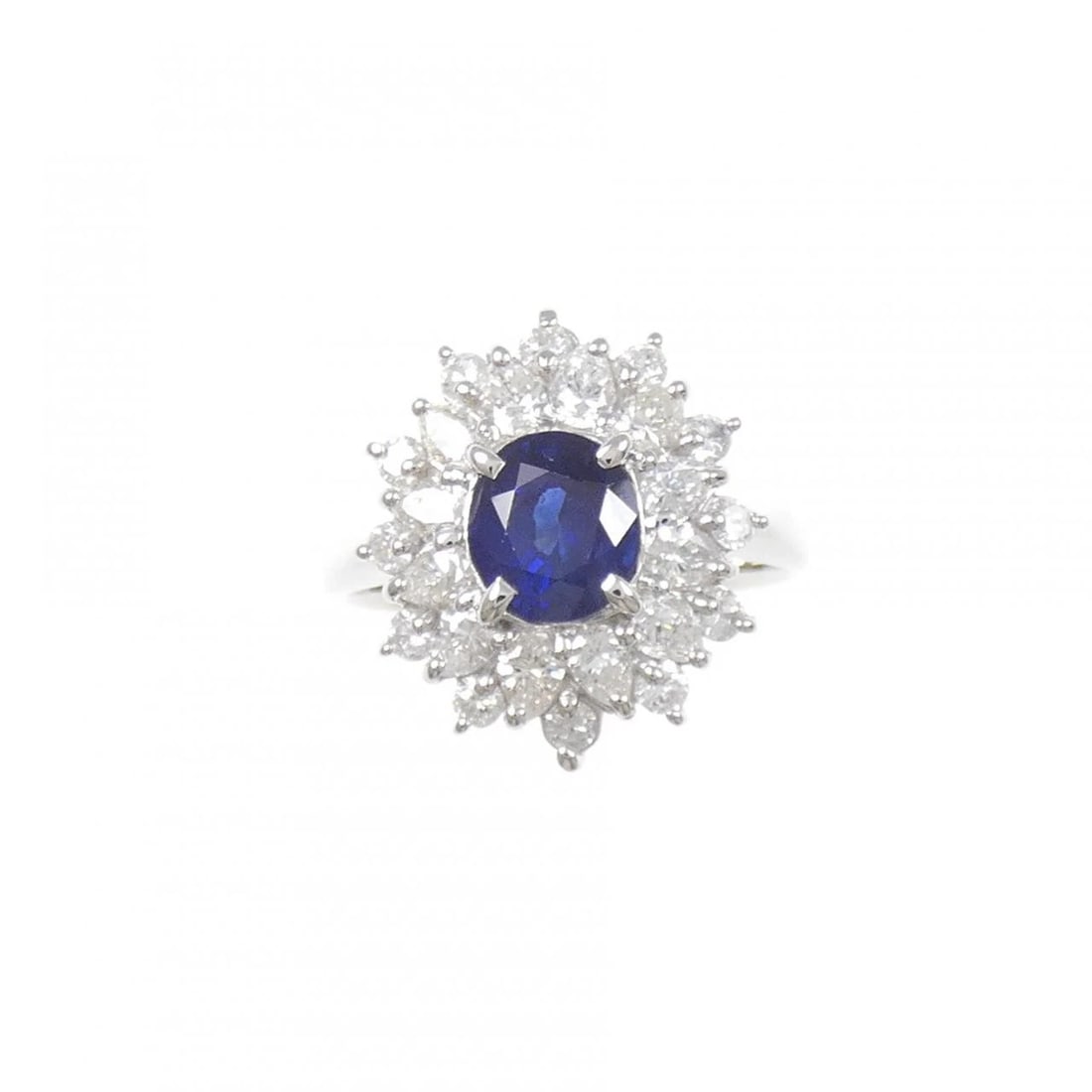 PT900 SAPPHIRE RING - 2