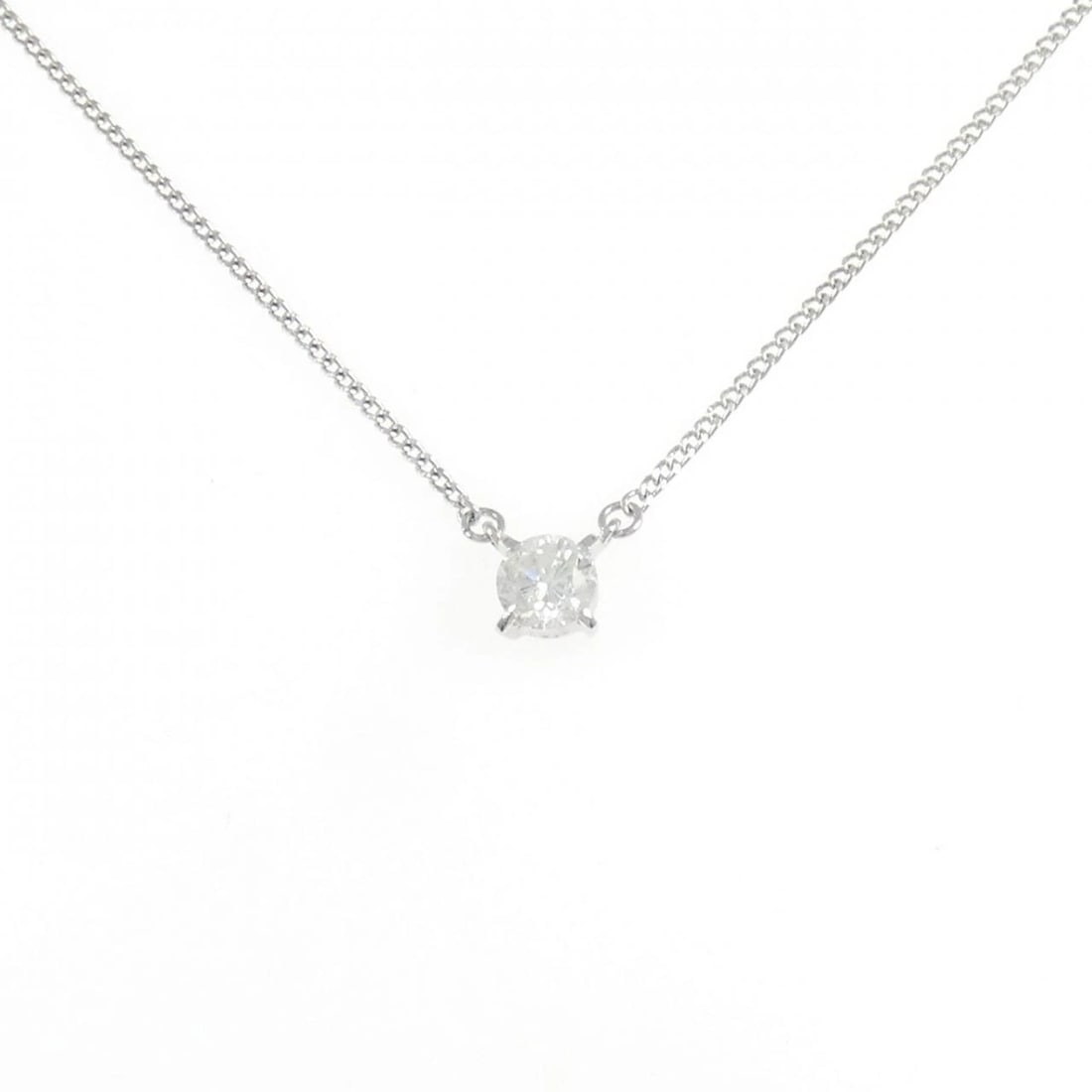 PT850 DIAMOND NECKLACE: PT850 Diamond Necklace Brand: Unbranded Type/Style: Diamond Necklace Material: Platinum850, Color: Does Not Apply Size: Length: 41cm Accessories: None Accessories Notice: When purchasing pre-owned