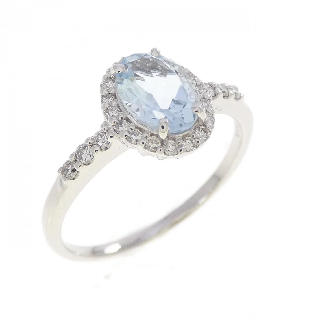PT900 AQUAMARINE RING: PT900 Aquamarine Ring Brand: Unbranded Type/Style: Ring Material: PT900, Main Stone Aquamarine Color: Does Not Apply Size: US6 1/4 Accessories: None Accessories Notice: When purchasing pre-owned