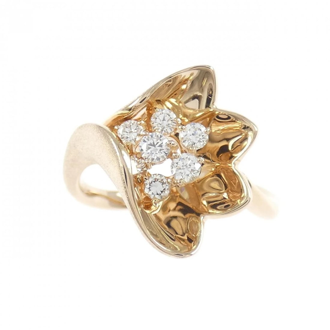 K18PG DIAMOND RING - 2