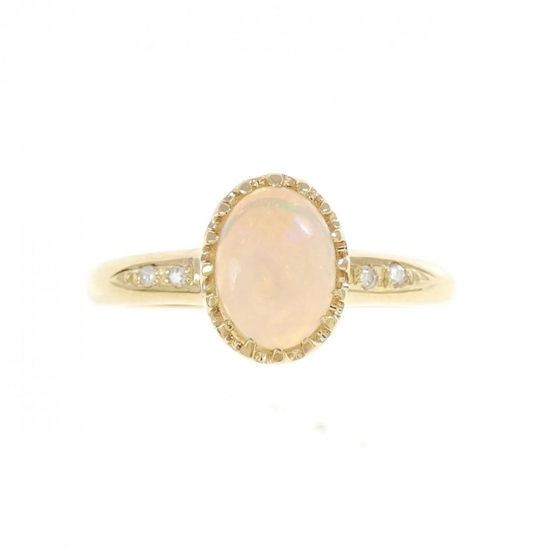 K18YG OPAL RING - 2