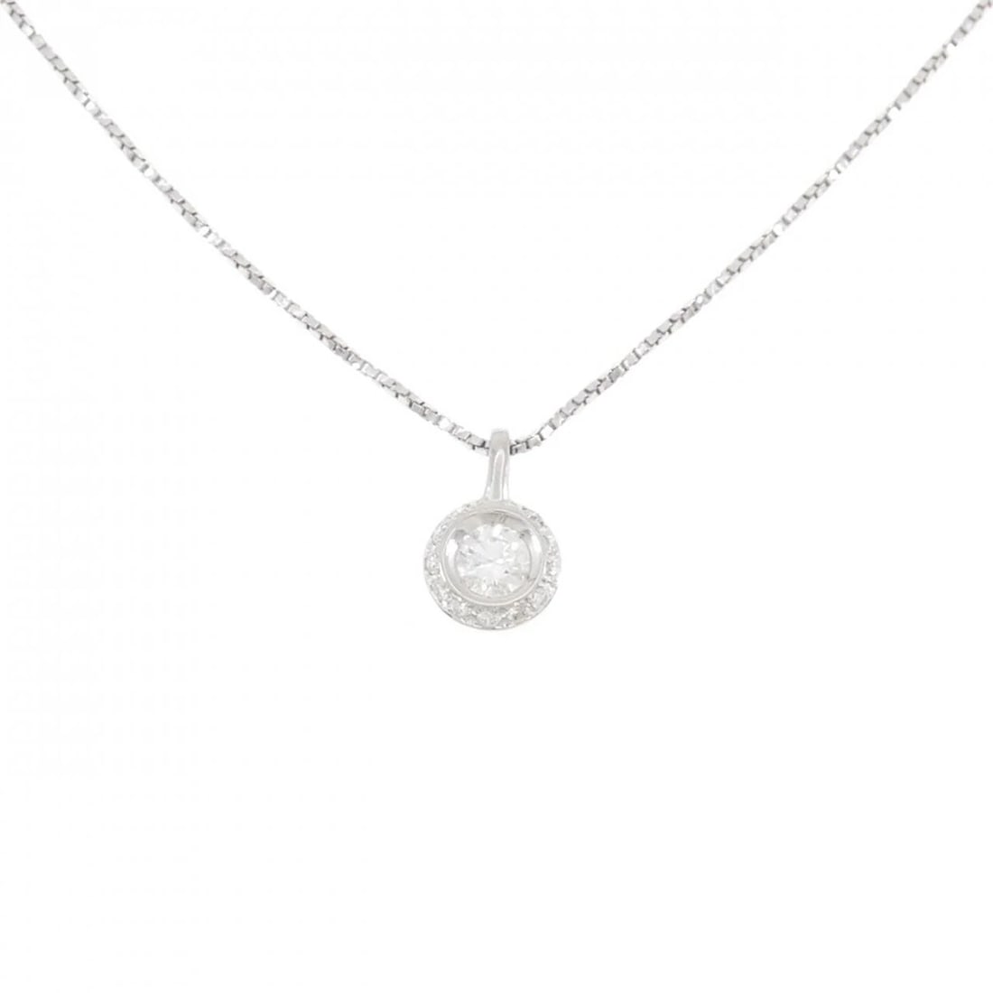 PT900/PT850 DIAMOND NECKLACE: PT900/PT850 Diamond Necklace Brand: Unbranded Type/Style: Diamond Necklace Material: Platinum900/Platinum850, Color: Does Not Apply Size: Length: 40cm Accessories: None Accessories Notice: