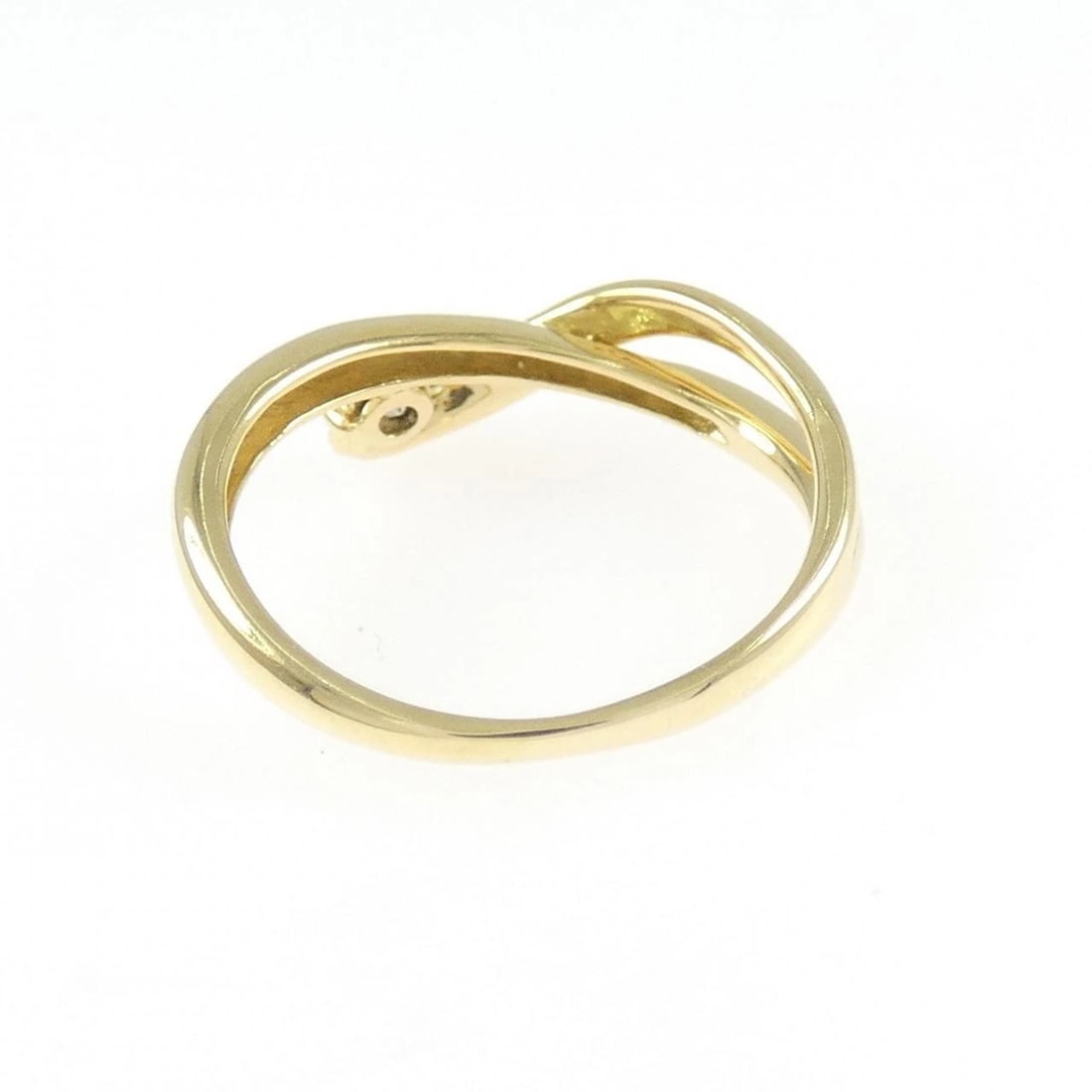 K18YG DIAMOND RING - 3