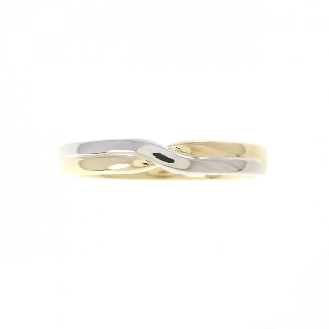 K18YG/PT950 RING - 2