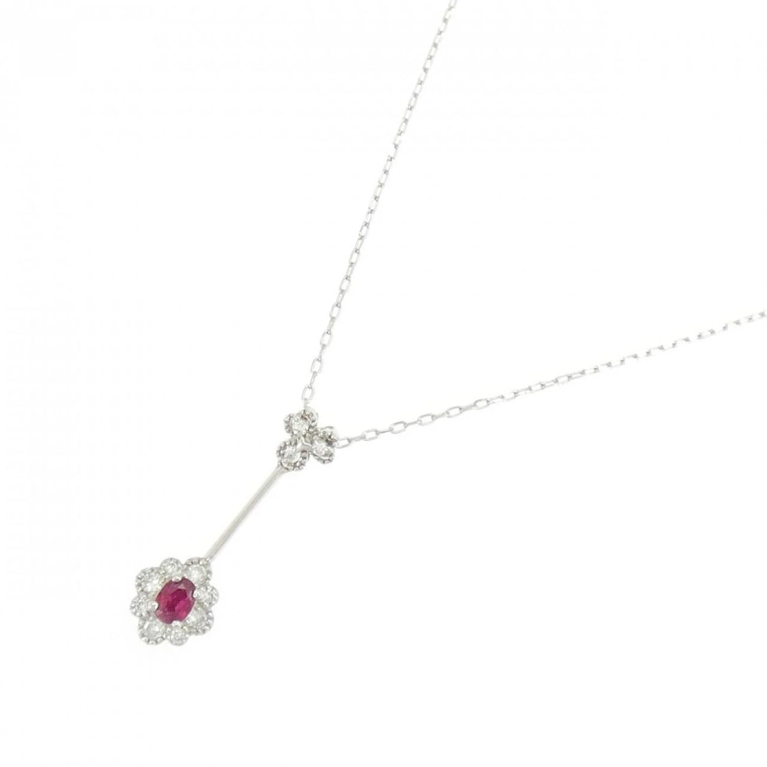 PT900/PT850 RUBY NECKLACE - 2