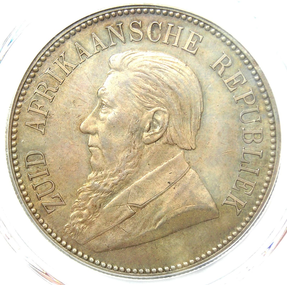 1892 SOUTH AFRICA ZAR DOUBLE SHAFT 5 SHILLINGS: 1892 South Africa Zar Double Shaft 5 Shillings Year : 1892 Denomination : 5 Shillings Country of Origin : South Africa Accessories: None Accessories Notice: When purchasing pre-owned goods, please ref