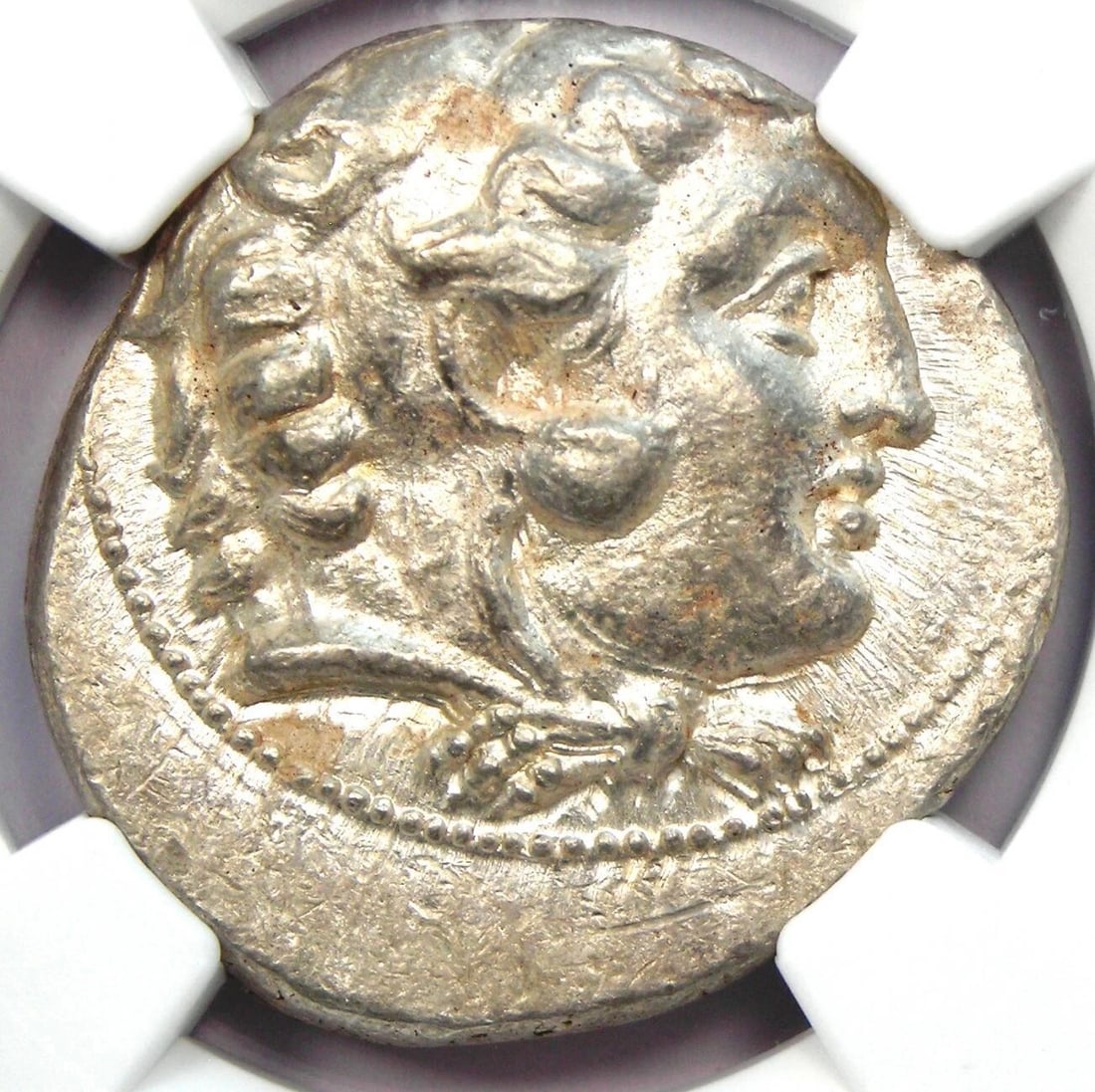 PHILIP III AR TETRADRACHM MACEDON COIN: Philip III AR Tetradrachm Macedon Coin Year: 323 BC Denomination: Tetradrachm Country of Origin: Greece Accessories: None Accessories Notice: When purchasing pre-owned goods, please refer to the