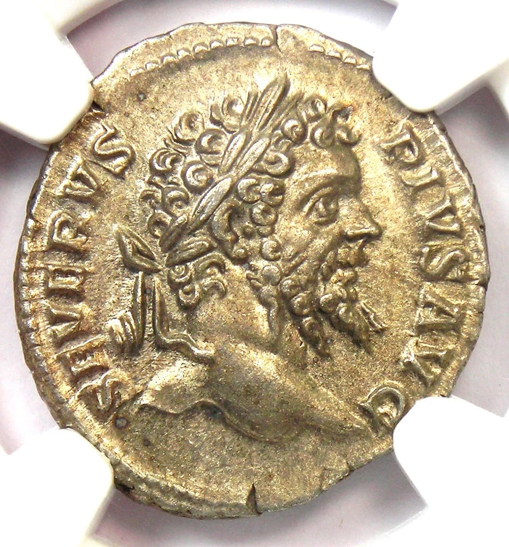 SEPTIMIUS SEVERUS AR DENARIUS SILVER COIN: Septimius Severus AR Denarius Silver Coin Year: 211 AD Denomination: Denarius Country of Origin: Italy Accessories: None Accessories Notice: When purchasing pre-owned goods, please refer to the photos