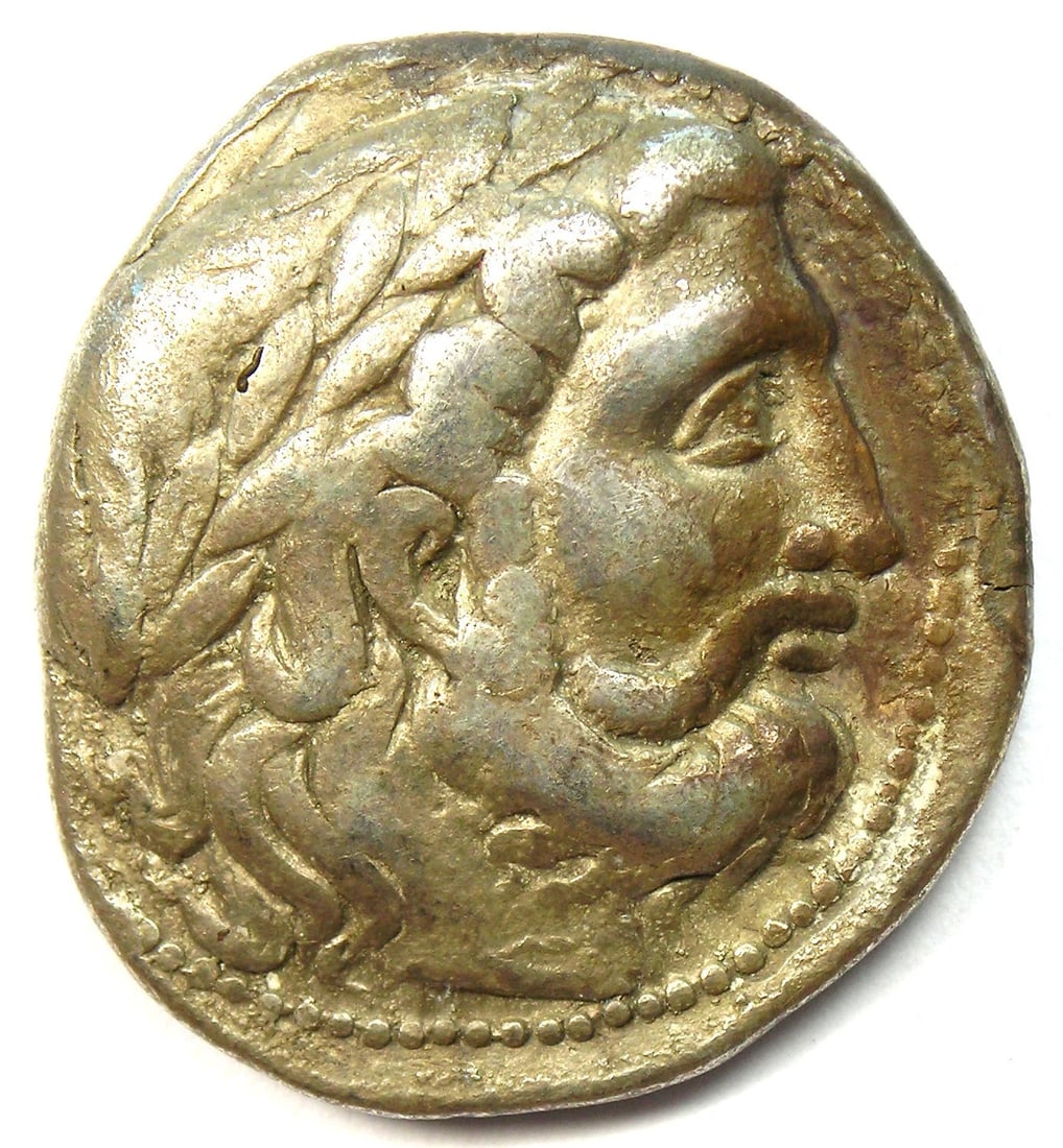 SELEUCUS I ZEUS SILVER AR TETRADRACHM SELEUCID SELEUKOS COIN: Seleucus I Zeus Silver AR Tetradrachm Seleucid Seleukos Coin Year: 281 BC Denomination: Tetradrachm Country of Origin: Greece Accessories: None Accessories Notice: When purchasing pre-owned goods, ple