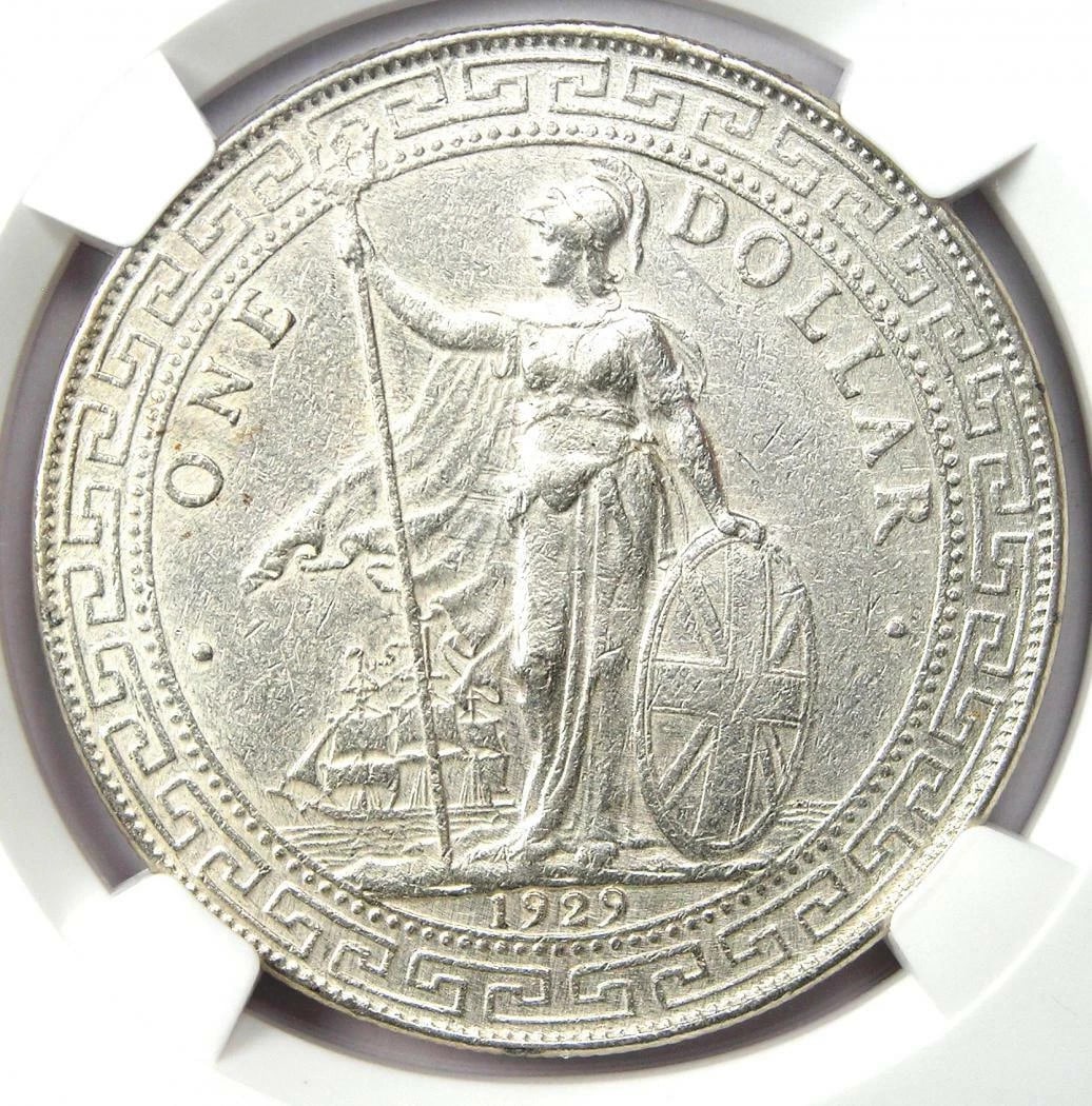 1929-B GREAT BRITAIN TRADE DOLLAR T$1 COIN (1 of 4)