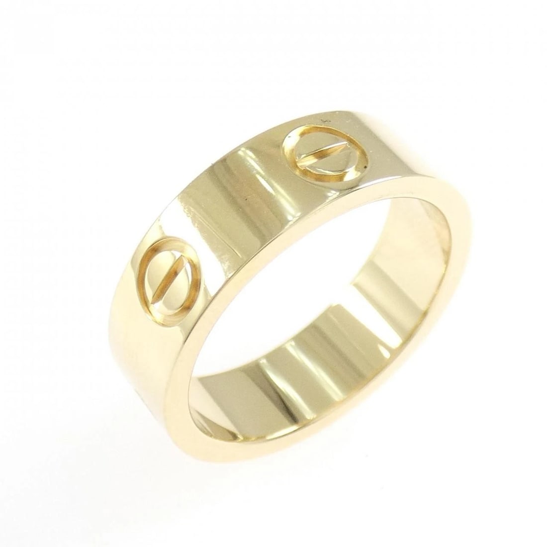 CARTIER LOVE RING: Cartier Love Ring Brand: CARTIER Type/Style: Cartier Ring Material: 750 yellow gold, Color: Yellow Gold Size: US5 1/4(50) Accessories: None Accessories Notice: When purchasing pre-owned goods, please