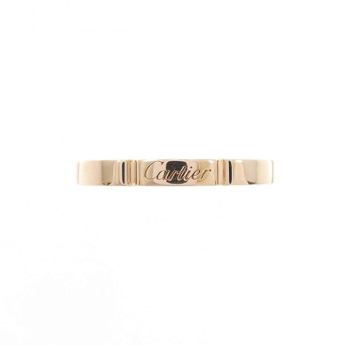 CARTIER MAILLON PANTHERE RING: Cartier Maillon PANTHERE Ring Brand: CARTIER Type/Style: Cartier Ring Material: 750 Pink Gold, Color: Pink Gold Size: US5 1/4(50) Accessories: None Accessories Notice: When purchasing pre-owned