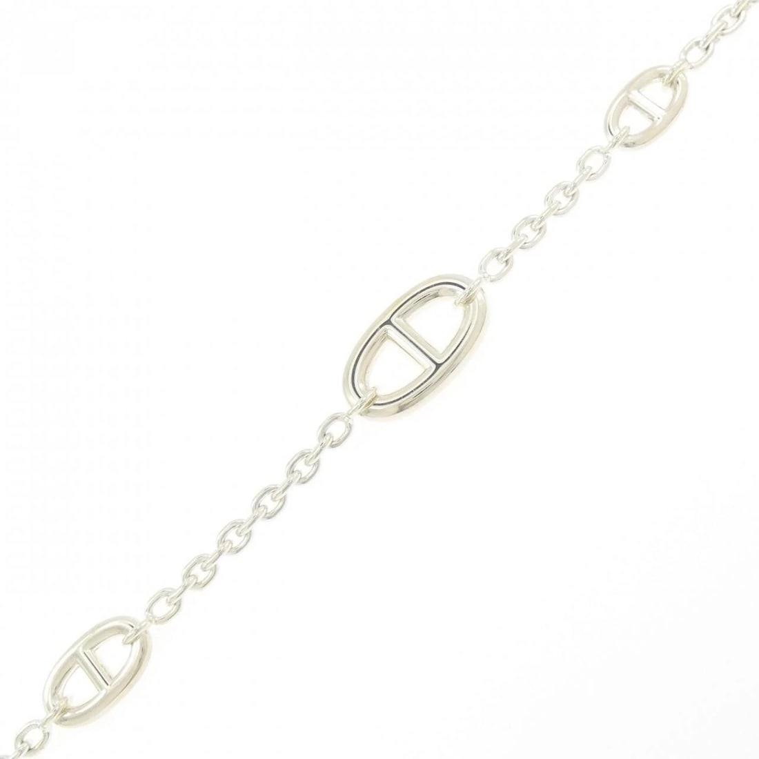 HERMES FARANDOLE MULTI BRACELET: Hermes Farandole Multi Bracelet Brand: HERMES Type/Style: Hermes Bracelet Material: 925Silver, Color: Silver Size: length 19cm(LG) Actual Size Max width approx: 14.0mm Accessories: None Accessories