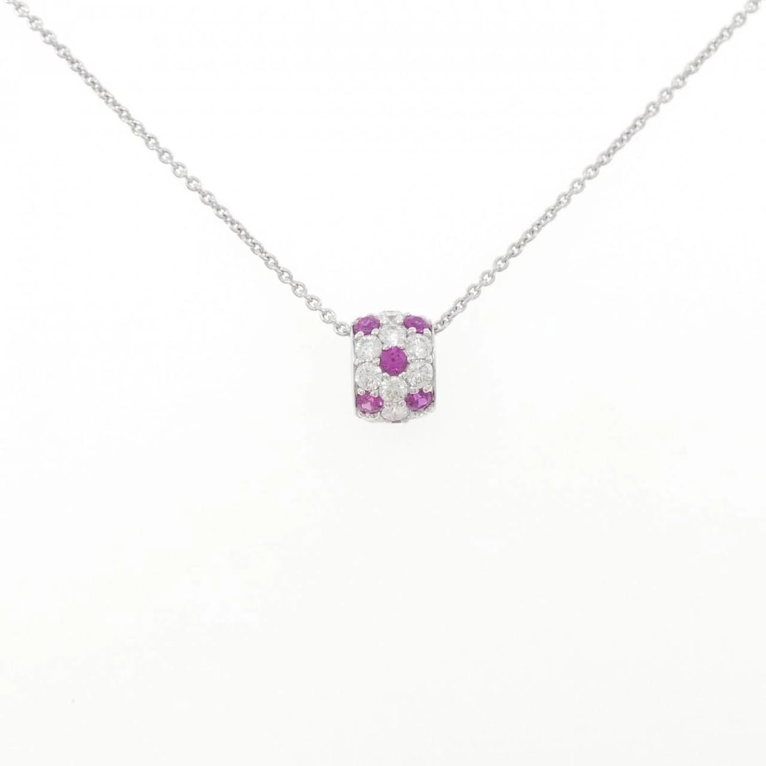 MIKIMOTO RUBY NECKLACE: Mikimoto Ruby Necklace Brand: MIKIMOTO Type/Style: Mikimoto Necklace Material: K18 yellow gold, Main Stone Ruby Color: Yellow Gold Size: length 43cm Actual Size Pendant length approx. x width
