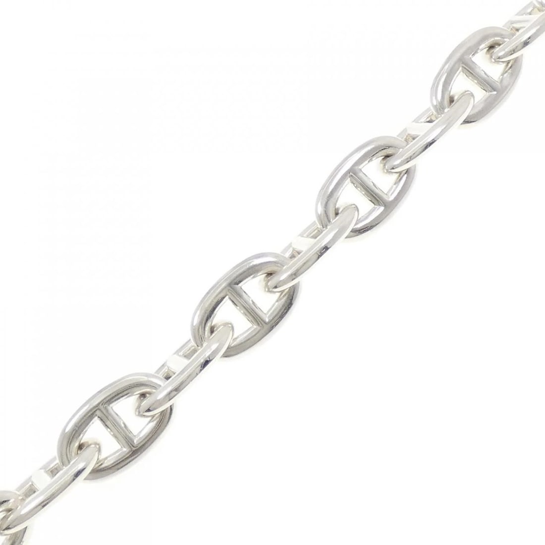 HERMES CHAINE D'ANCRE TGM BRACELET: Hermes Chaine d'Ancre TGM Bracelet Brand: HERMES Type/Style: Hermes Bracelet Material: 925Silver, Color: Silver Size: length 19cm Actual Size Max width approx: 14.0mm Accessories: None Accessories