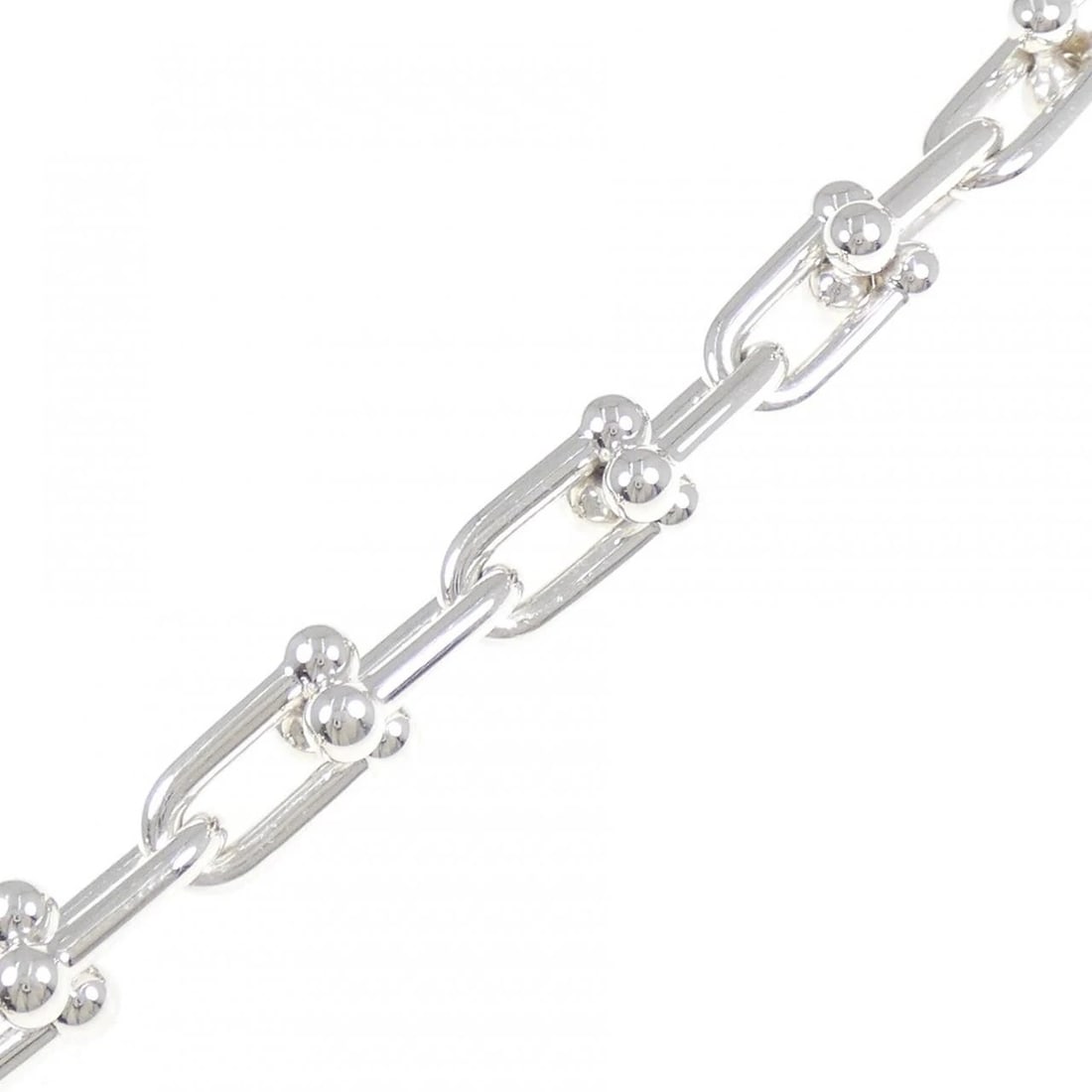 TIFFANY & CO. HARDWARE LINK LARGE BRACELET: TIFFANY & Co. Hardware Link Large Bracelet Brand: TIFFANY&Co. Type/Style: TIFFANY & Co. Bracelet Material: Platinum950, Color: Silver Size: length19cmActual Size Max width approx: 12.4mm Accessori