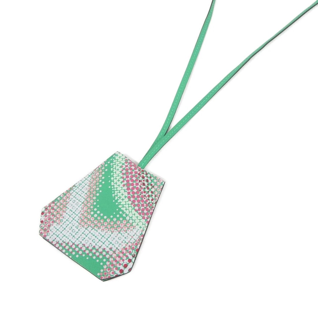 HERMES CLOCHETTE NECKLACE: Hermes Clochette Necklace Brand: HERMES Type/Style: Hermes Necklace Material: Swift, Color: None Size: Length: 101 cm Top Width x Height: 7.8 cm x 8 cm Accessories: None Accessories Notice: When