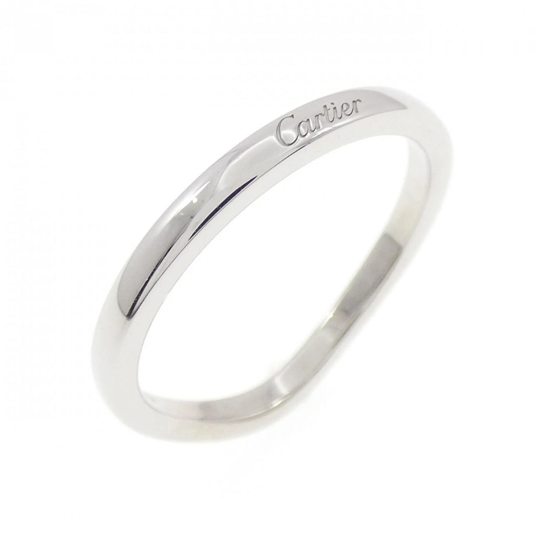 CARTIER BALLERINA RING: Cartier Ballerina Ring Brand: CARTIER Type/Style: Cartier Ring Material: Platinum950, Color: Silver Size: US6 1/4(53) Accessories: None Accessories Notice: When purchasing pre-owned goods, please