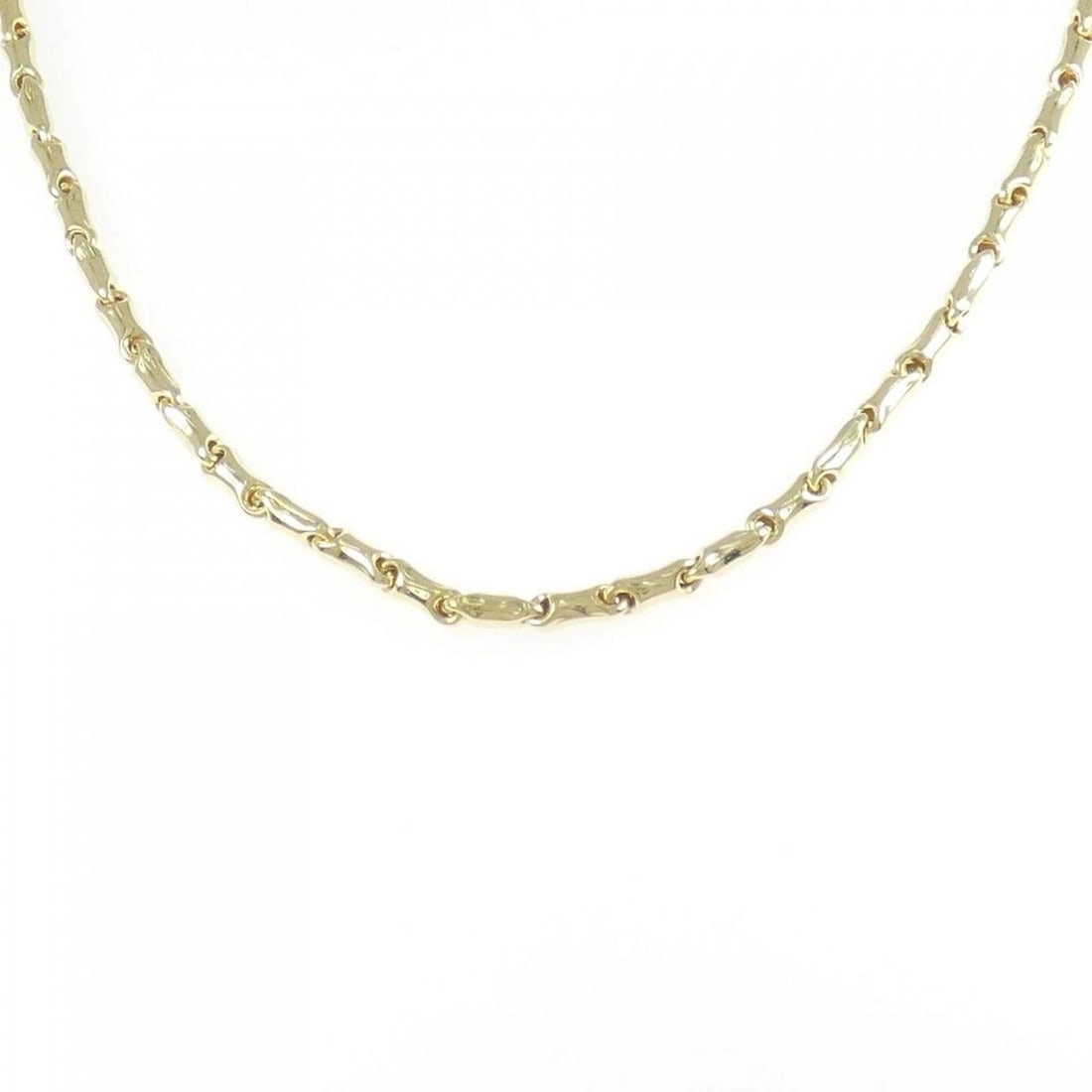 CHIMENTO 750YG NECKLACE: Chimento 750YG Necklace Brand: CHIMENTO Type/Style: Chimento Necklace Material: 750 yellow gold, Color: Yellow Gold Size: length42cmActual Size Chain maximum width approx.: 2.7mm Accessories: None