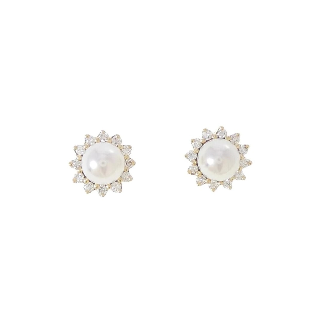TIFFANY&CO. AKOYA PEARL PIERCE: TIFFANY&Co. Akoya Pearl Pierce Brand: TIFFANY&Co. Type/Style: TIFFANY&Co. Pierce/Earring Material: 750 yellow gold, Main Stone Akoya Pearl Color: Yellow Gold Size: Actual Size Approx. height x width: