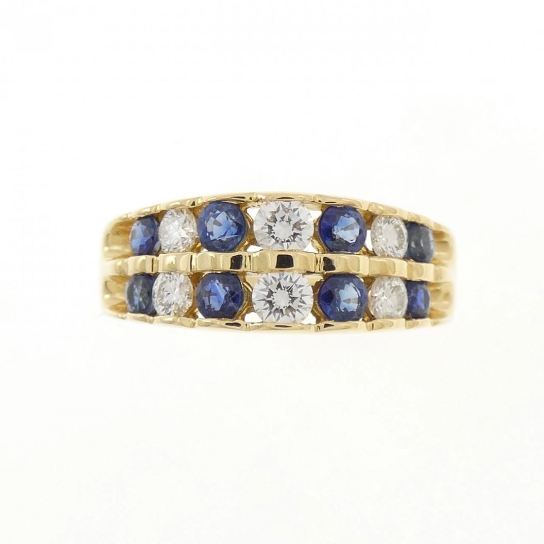 MIKIMOTO SAPPHIRE RING - 2