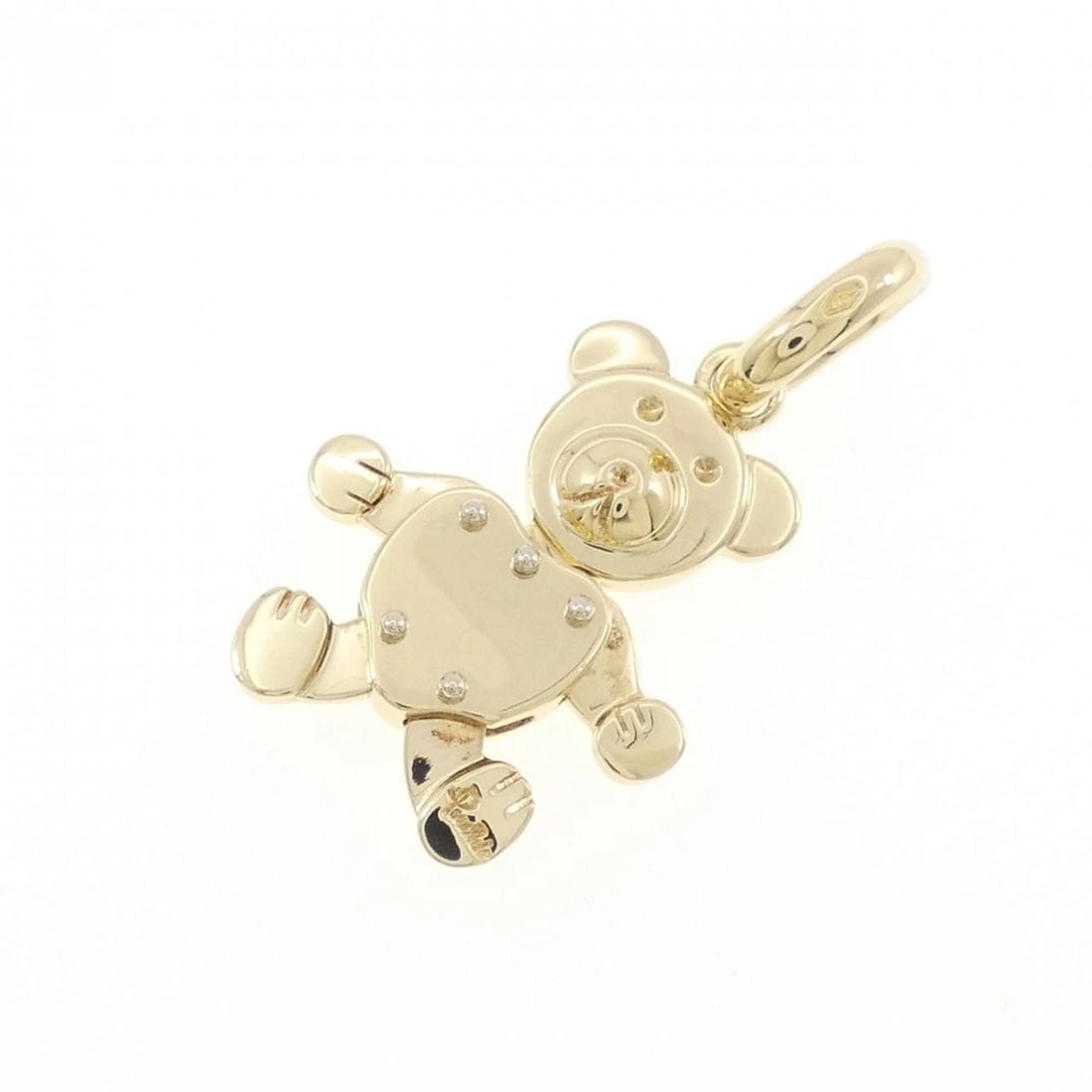 POMELLATO 750YG/750WG PENDANT: Pomellato 750YG/750WG Pendant Brand: Pomellato Type/Style: Pomellato Pendant/Brooch Material: 750 yellow gold/750 white gold, Color: YG,WG Size: Actual Size Approximate dimensions: 32.6mm (height) x