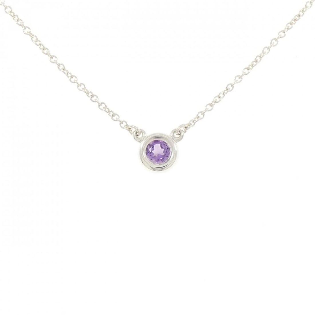 TIFFANY & CO. COLOR BY THE YARD NECKLACE: TIFFANY & Co. Color by the Yard Necklace Brand: TIFFANY&Co. Type/Style: TIFFANY&Co. Necklace Material: 925Silver, Color: Silver Size: length 41cm Actual Size Diameteraround: 5.8mm Chain maximum width