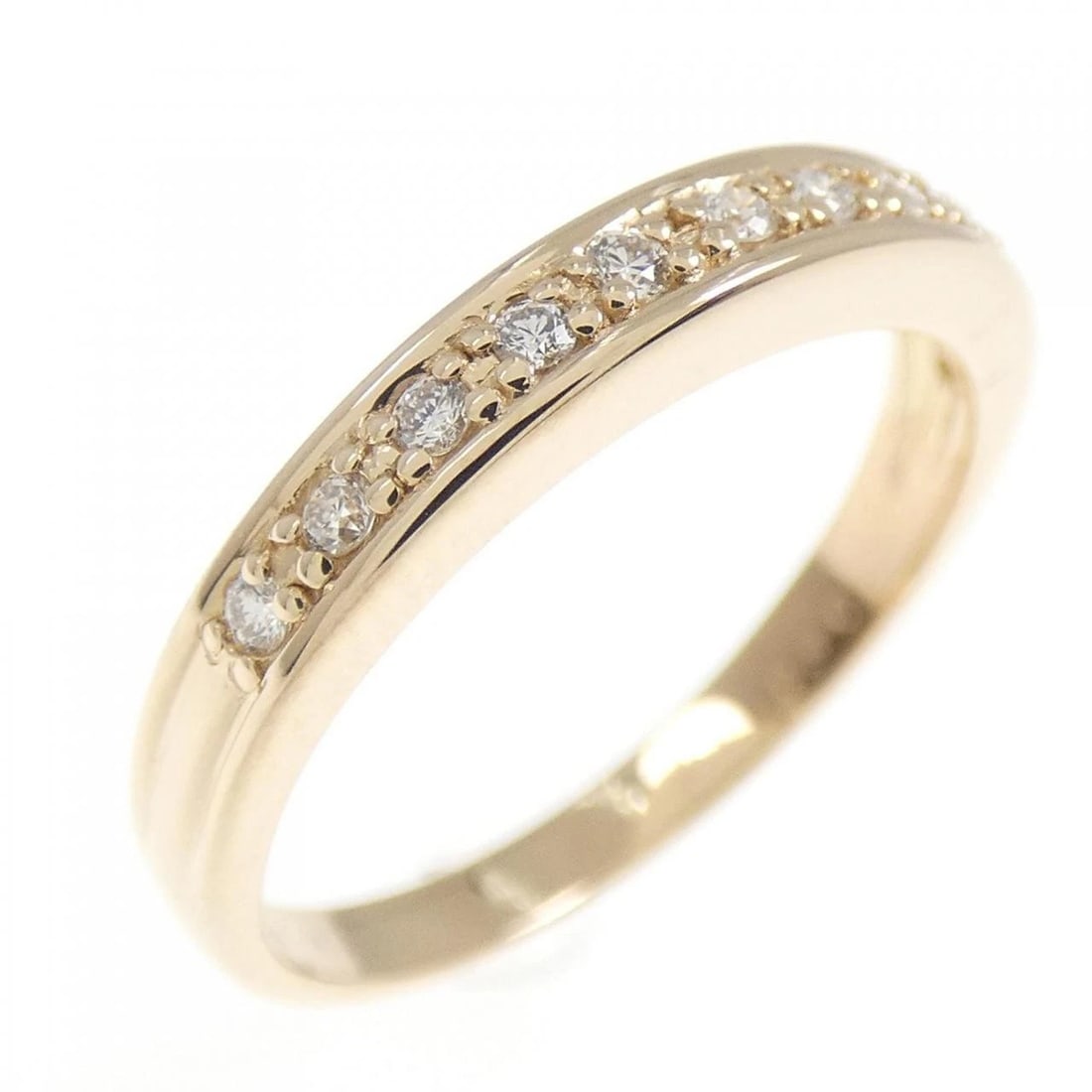 PONTE VECCHIO DIAMOND RING: Ponte Vecchio Diamond Ring Brand: Ponte Vecchio Type/Style: Ponte Vecchio Ring Material: K18 Pink Gold, Main Stone Natural Color: Pink Gold Size: US4 1/2 Accessories: None Accessories Notice: When