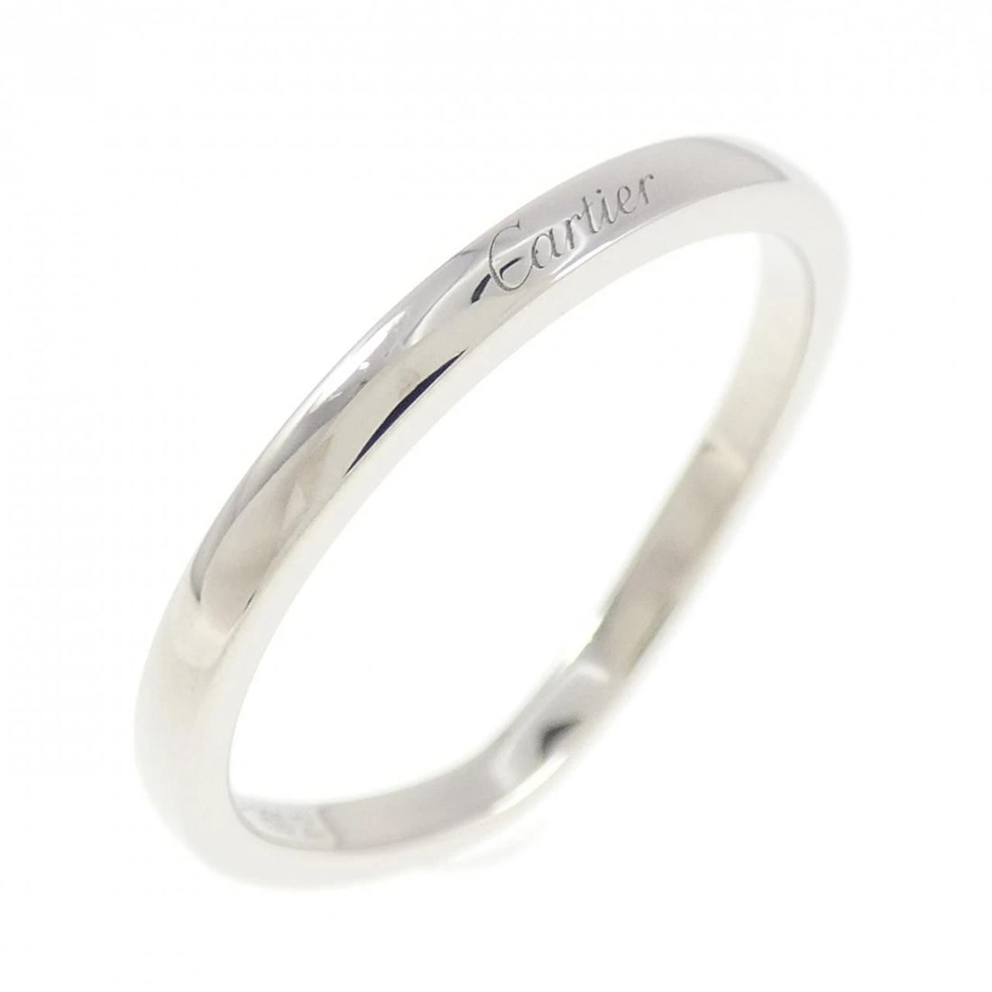 CARTIER BALLERINA RING: Cartier Ballerina Ring Brand: CARTIER Type/Style: Cartier Ring Material: Platinum950, Color: Silver Size: US7 1/4(56) Accessories: None Accessories Notice: When purchasing pre-owned goods,