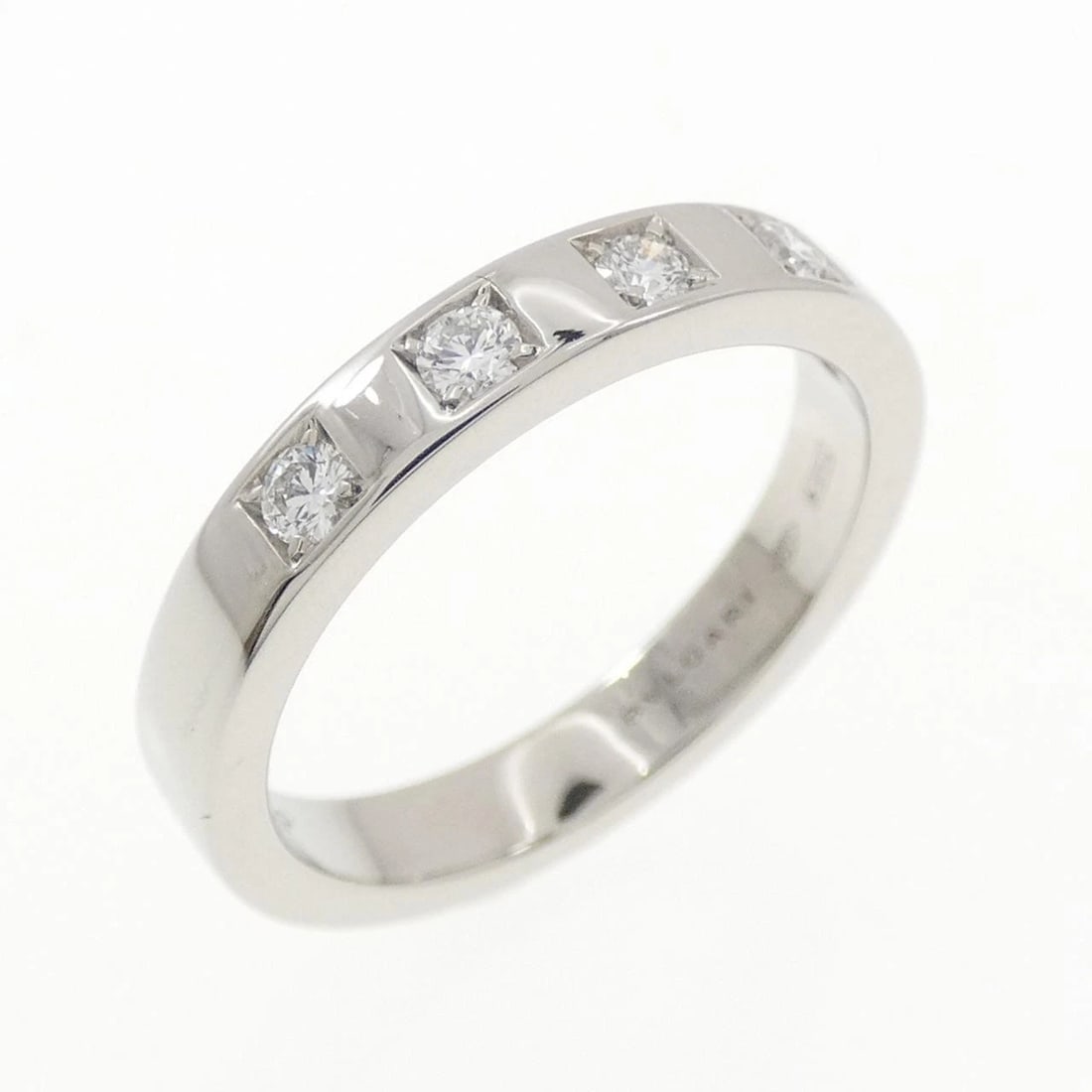 BVLGARI MARRY ME RING: Bvlgari Marry Me Ring Brand: BVLGARI Type/Style: Bulgari Ring Material: Platinum950, Main Stone Natural Color: Silver Size: US5 1/4 Accessories: None Accessories Notice: When purchasing pre-owned