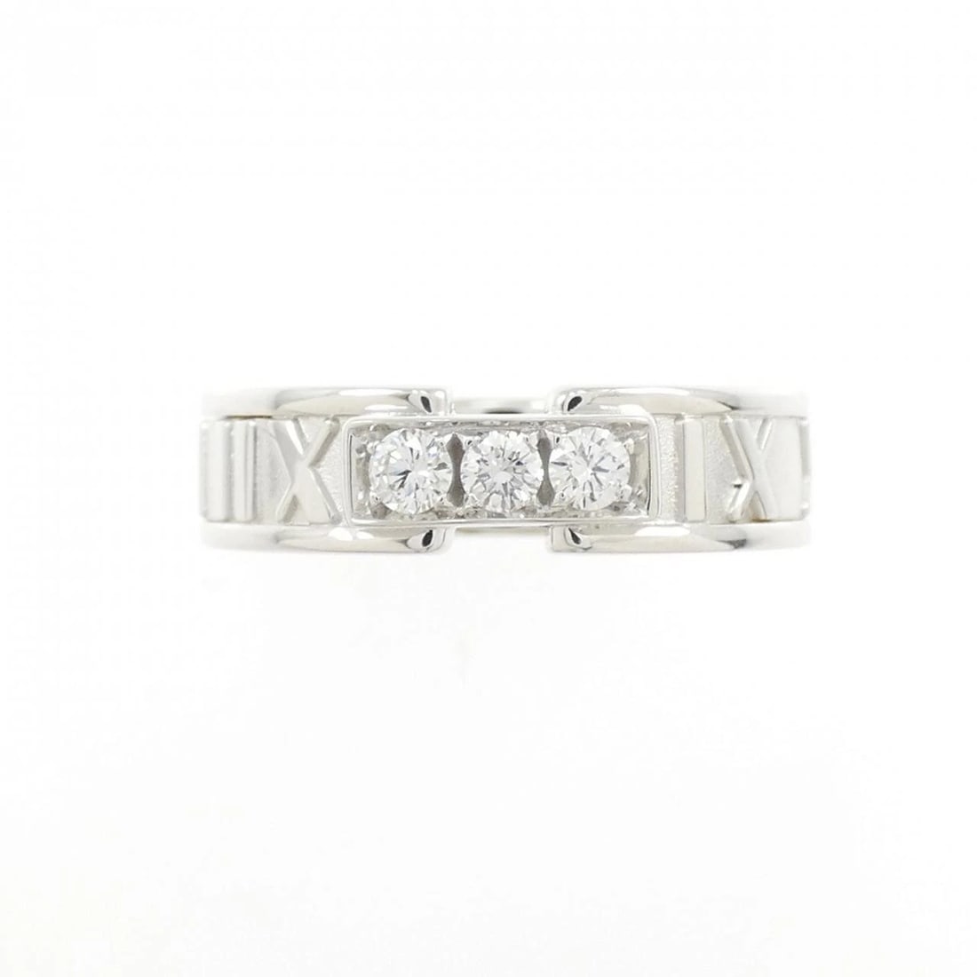 TIFFANY&CO. RING: TIFFANY&Co. Ring Brand: TIFFANY&Co. Type/Style: TIFFANY & Co. Ring Material: 750 white gold, Main Stone Natural Color: White Gold Size: US7 1/4 Accessories: None Accessories Notice: When purchasing