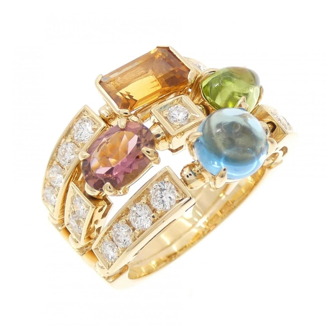 BVLGARI ALLEGRA PRECIOUS STONE RING (1 of 4)