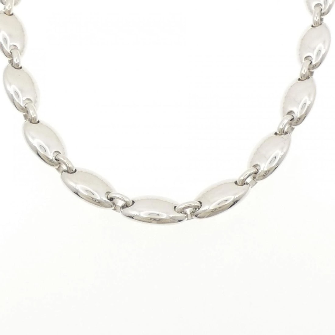 TIFFANY&CO. 925 NECKLACE: TIFFANY&Co. 925 Necklace Brand: TIFFANY&Co. Type/Style: TIFFANY&Co. Necklace Material: 925Silver, Color: Silver Size: length41cmActual Size Chain maximum width approx.: 10.8mm Accessories: None