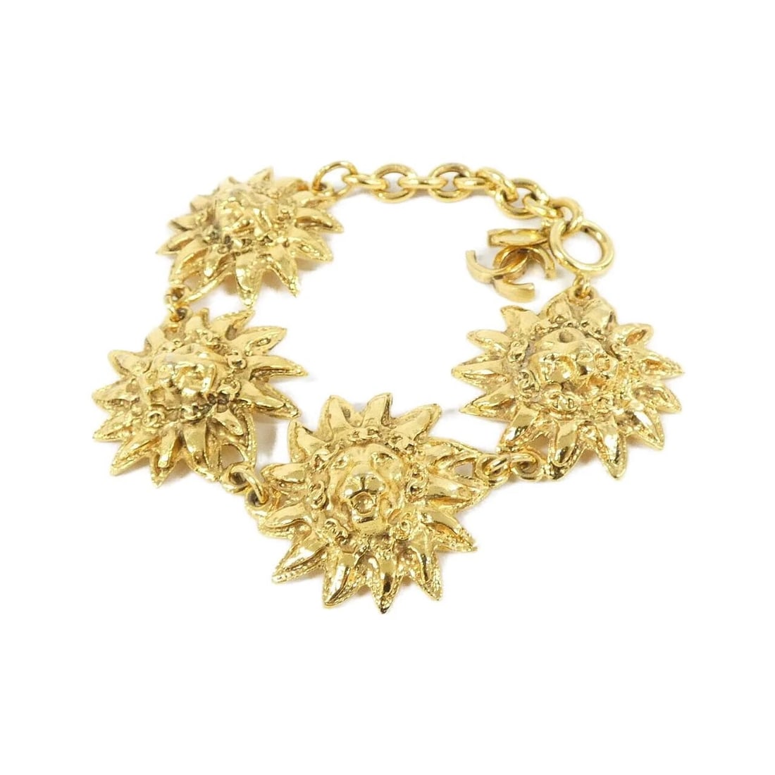 CHANEL BRACELET: Chanel Bracelet Brand: CHANEL Type/Style: Chanel Bracelet Material: None, Color: Gold Size: Inner circumference x width: 20mm x 3.5mm Accessories: None Accessories Notice: When purchasing pre-owned
