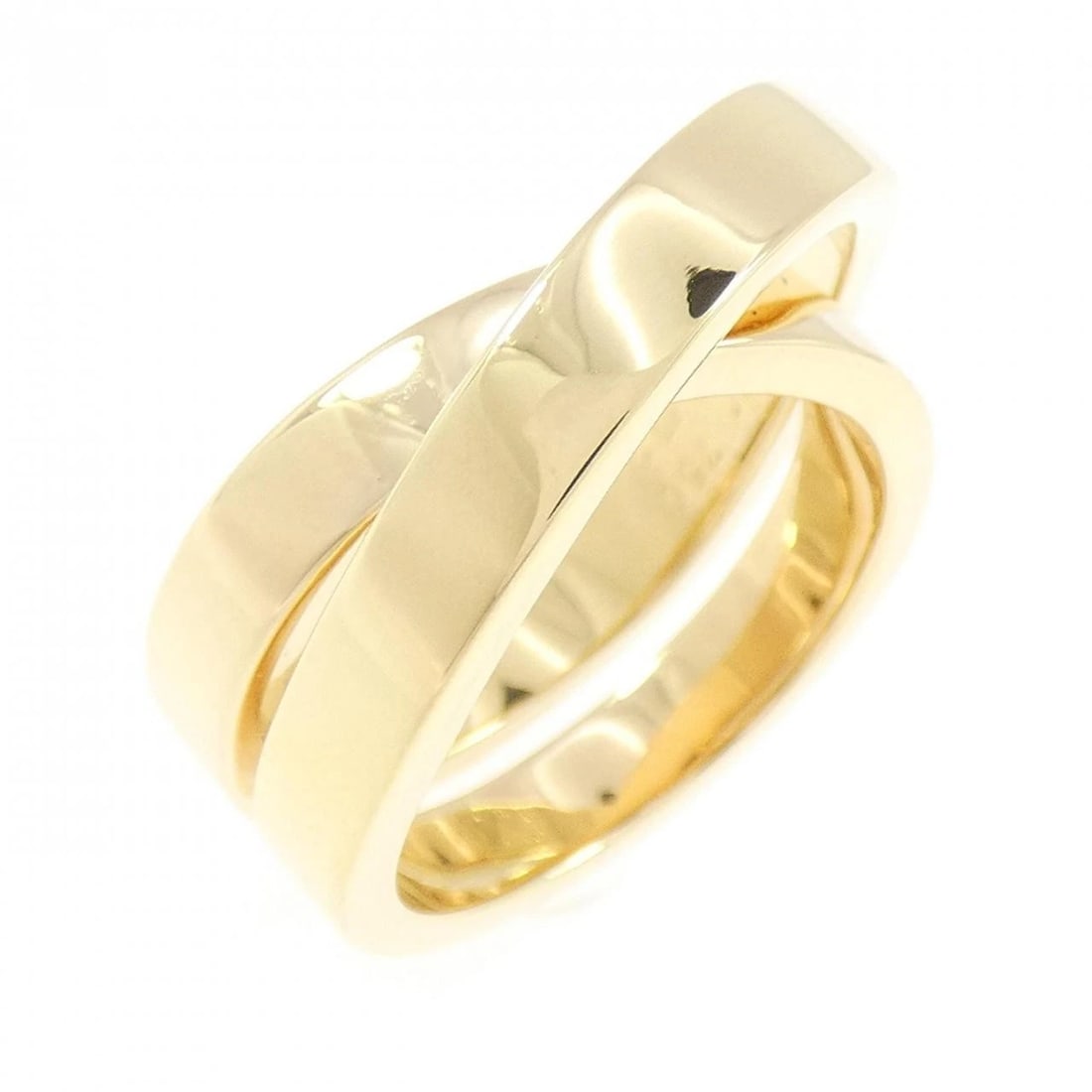 CARTIER PARIS RING: Cartier Paris Ring Brand: CARTIER Type/Style: Cartier Ring Material: 750 yellow gold, Color: Yellow Gold Size: US6(51) Accessories: None Accessories Notice: When purchasing pre-owned goods