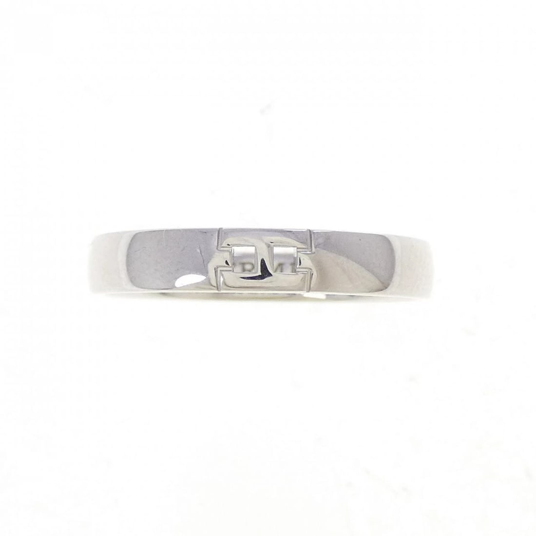 HERMES EVER HERCULES RING: Hermes Ever Hercules Ring Brand: HERMES Type/Style: Hermes Ring Material: 750 white gold, Color: White Gold Size: US8 1/4(57) Accessories: None Accessories Notice: When purchasing pre-owned goods,