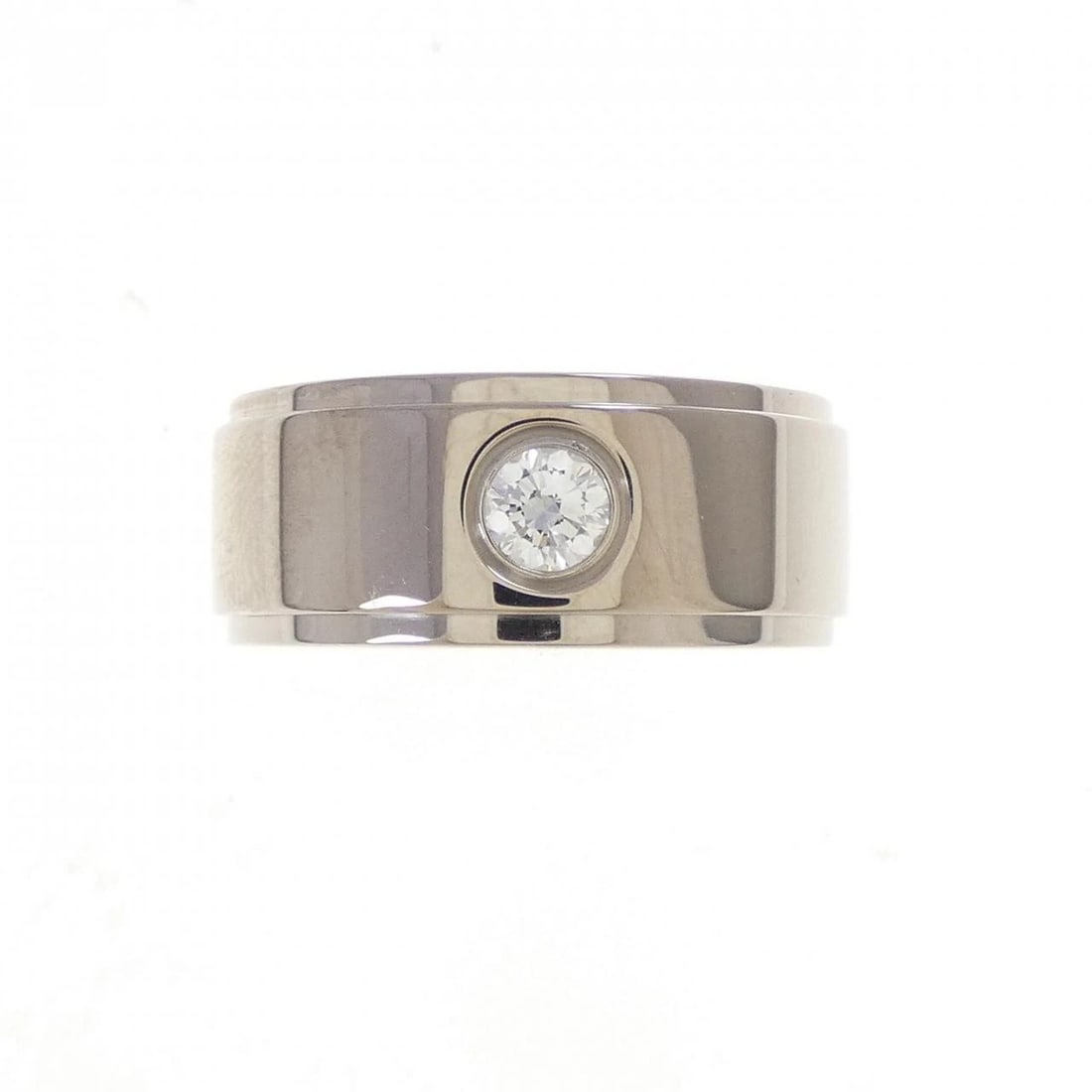 CARTIER CUT RING: Cartier Cut Ring Brand: CARTIER Type/Style: Cartier Ring Material: 750 white gold, Main Stone Natural Color: White Gold Size: US5(49) Accessories: None Accessories Notice: When purchasing pre-owned