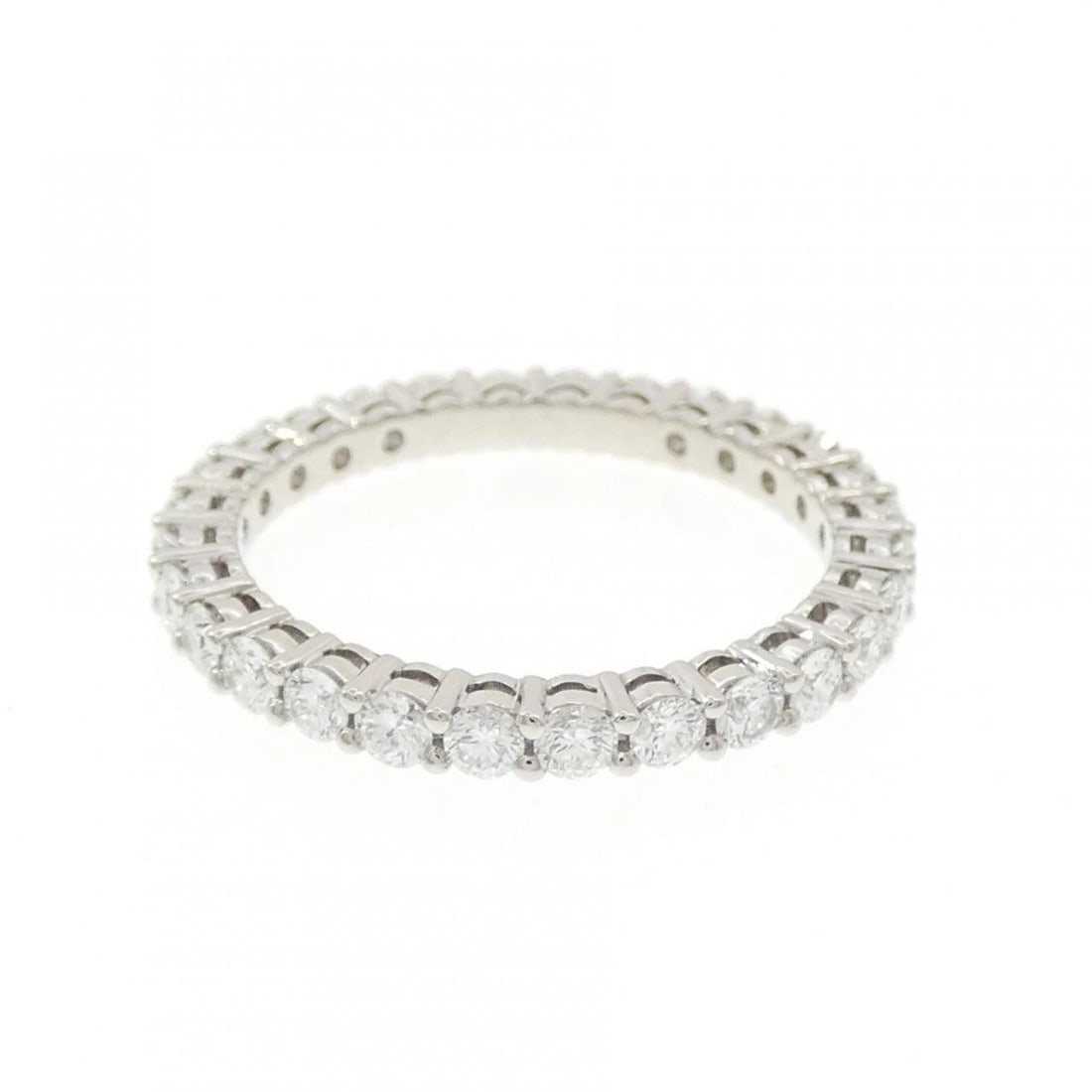 TIFFANY&CO. EMBRACE RING: TIFFANY&Co. Embrace Ring Brand: TIFFANY&Co. Type/Style: TIFFANY & Co. Ring Material: Platinum950, Main Stone Natural Color: Silver Size: US5 3/4 Accessories: None Accessories Notice: When purchasing