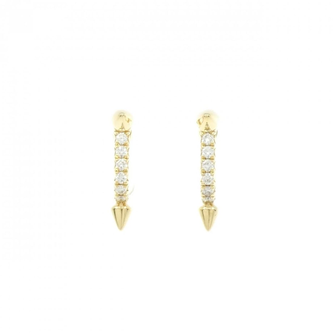 TIFFANY & CO. TITAN PIERCE: TIFFANY & Co. Titan Pierce Brand: TIFFANY&Co. Type/Style: TIFFANY&Co. Pierce/Earring Material: 750 yellow gold, Main Stone Natural Color: Yellow Gold Size: Actual Size Approximate dimensions (height