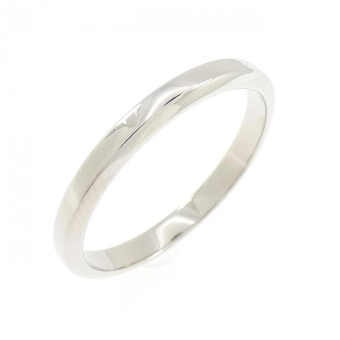 CARTIER WEDDING RING: Cartier Wedding Ring Brand: CARTIER Type/Style: Cartier Ring Material: Platinum950, Color: Silver Size: US11 1/4(65) Accessories: None Accessories Notice: When purchasing pre-owned goods,