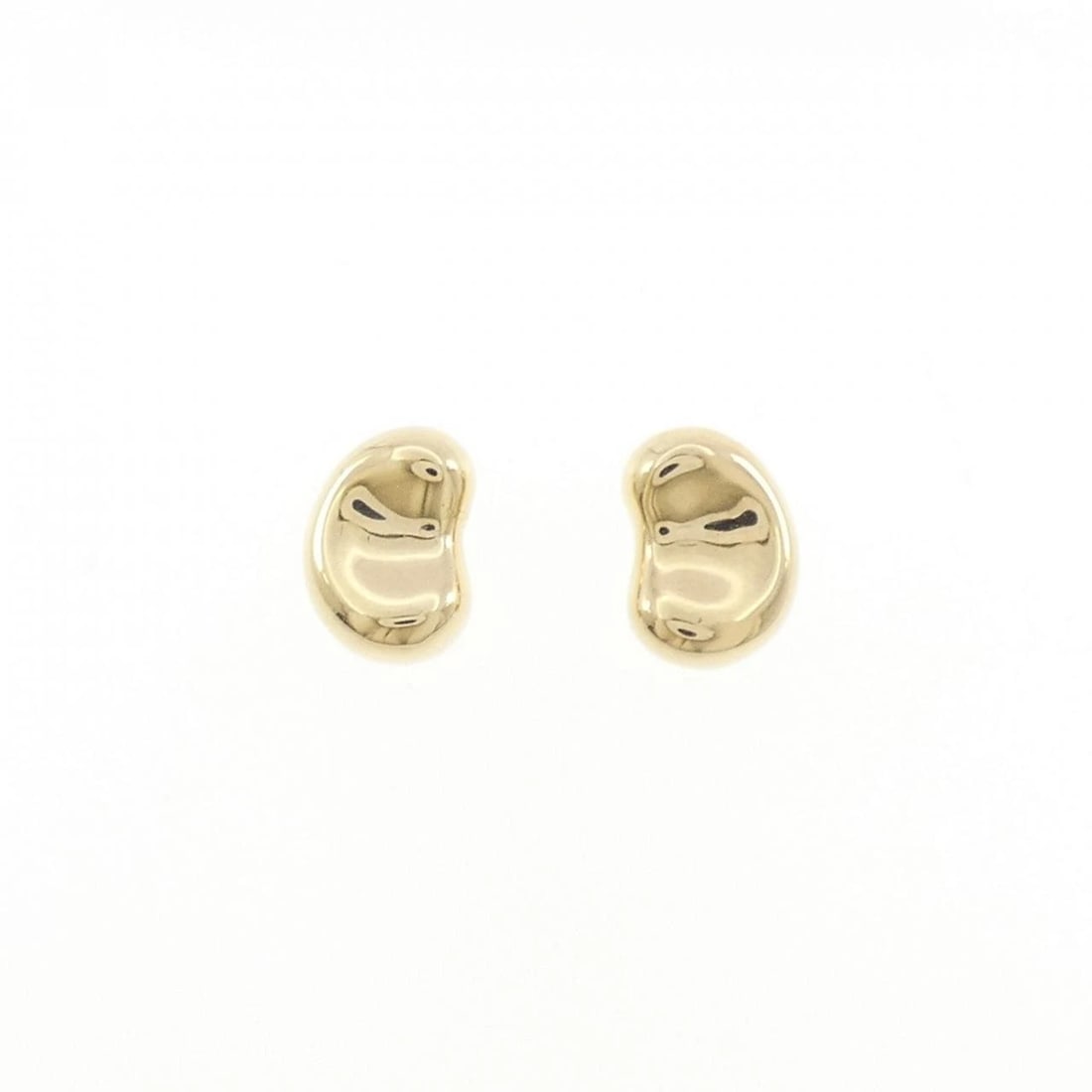TIFFANY & CO. BEANS PIERCE: TIFFANY & Co. Beans Pierce Brand: TIFFANY&Co. Type/Style: TIFFANY&Co. Pierce/Earring Material: 750 yellow gold, Color: Yellow Gold Size: Actual Size Approximate dimensions (height x width): 11.2? x