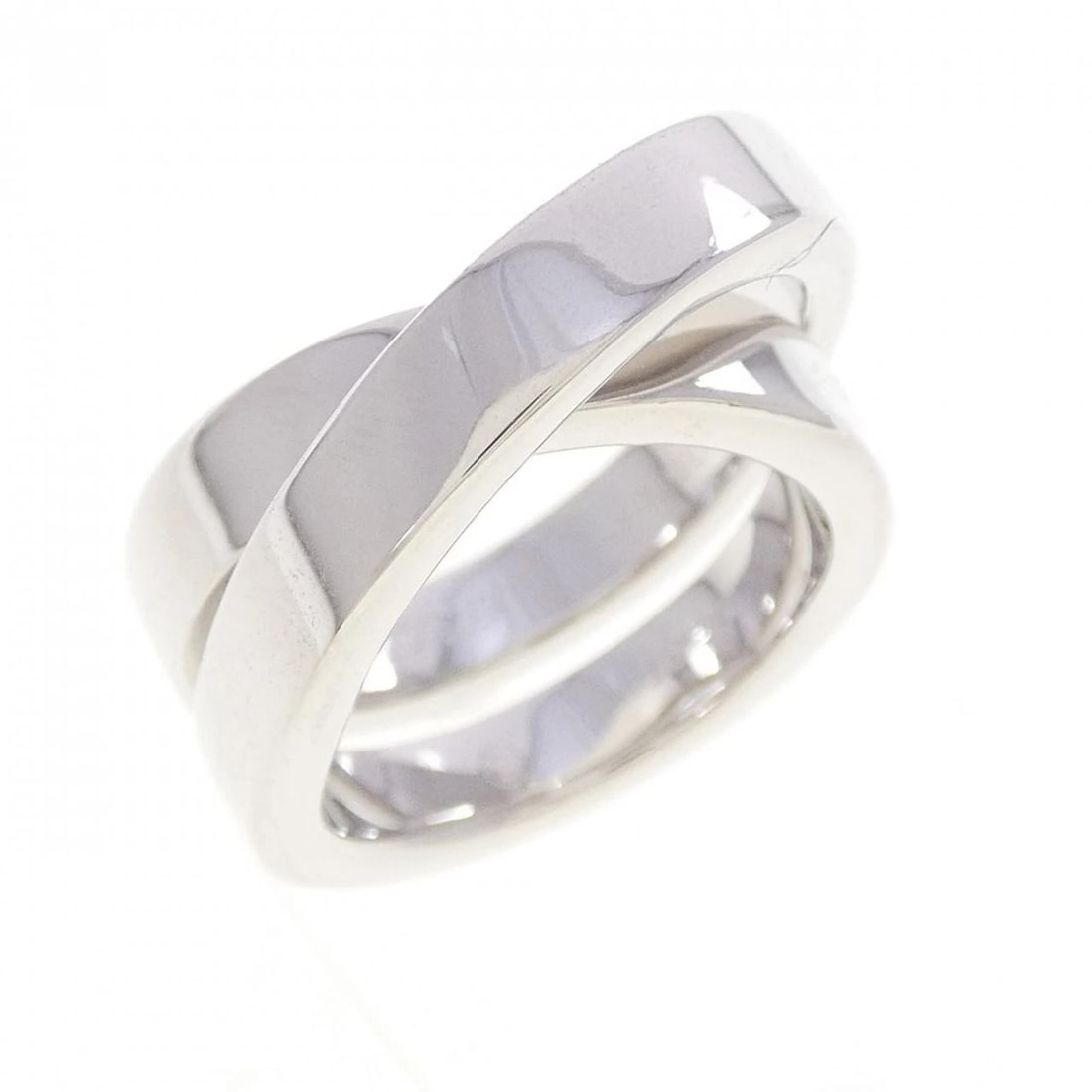 CARTIER PARIS RING: Cartier Paris Ring Brand: CARTIER Type/Style: Cartier Ring Material: 750 white gold, Color: White Gold Size: US4 1/2(48) Accessories: None Accessories Notice: When purchasing pre-owned goods, please