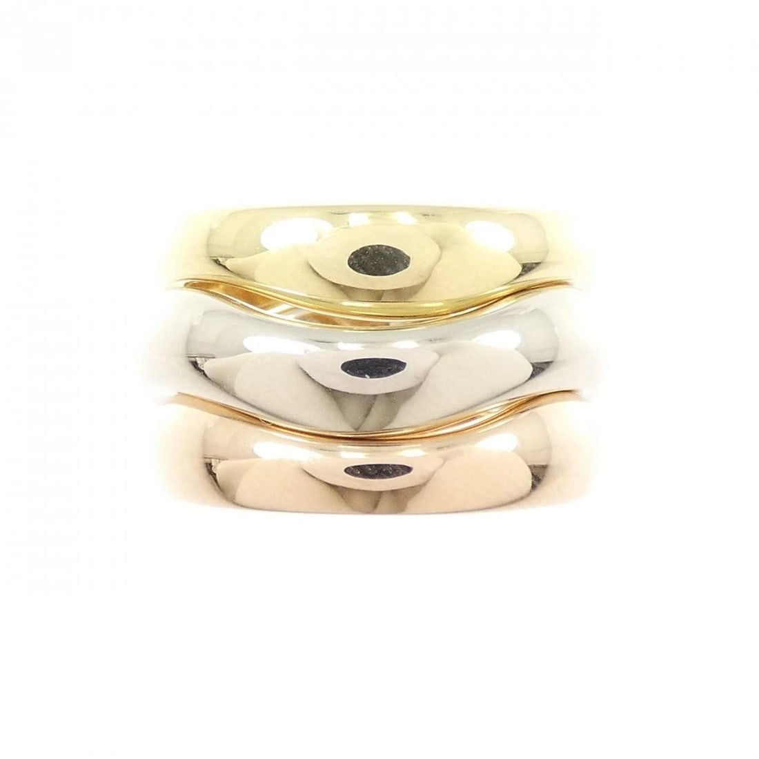 CARTIER LOVE ME RING: Cartier Love Me Ring Brand: CARTIER Type/Style: Cartier Ring Material: 750 Yellow Gold/750 White Gold/750 Pink Gold, Color: YG,WG,PG Size: US4(47) Accessories: None Accessories Notice: When