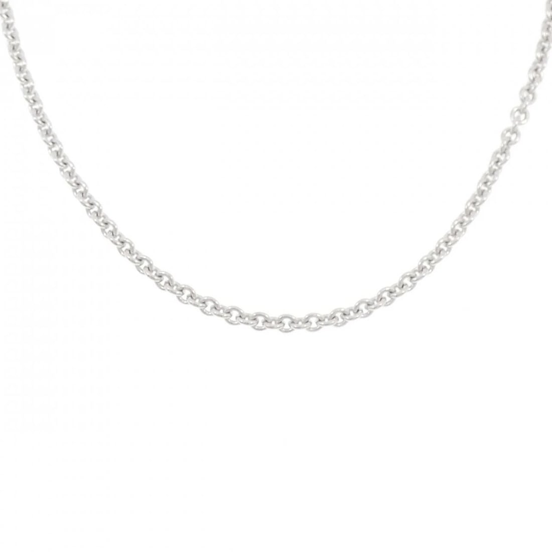 CARTIER FORSA CHAIN NECKLACE: Cartier Forsa Chain Necklace Brand: CARTIER Type/Style: Cartier Necklace Material: 750white gold, Color: White Gold Size: length 42cm Actual Size Chain maximum width approx.: 2.3mm Accessories: None