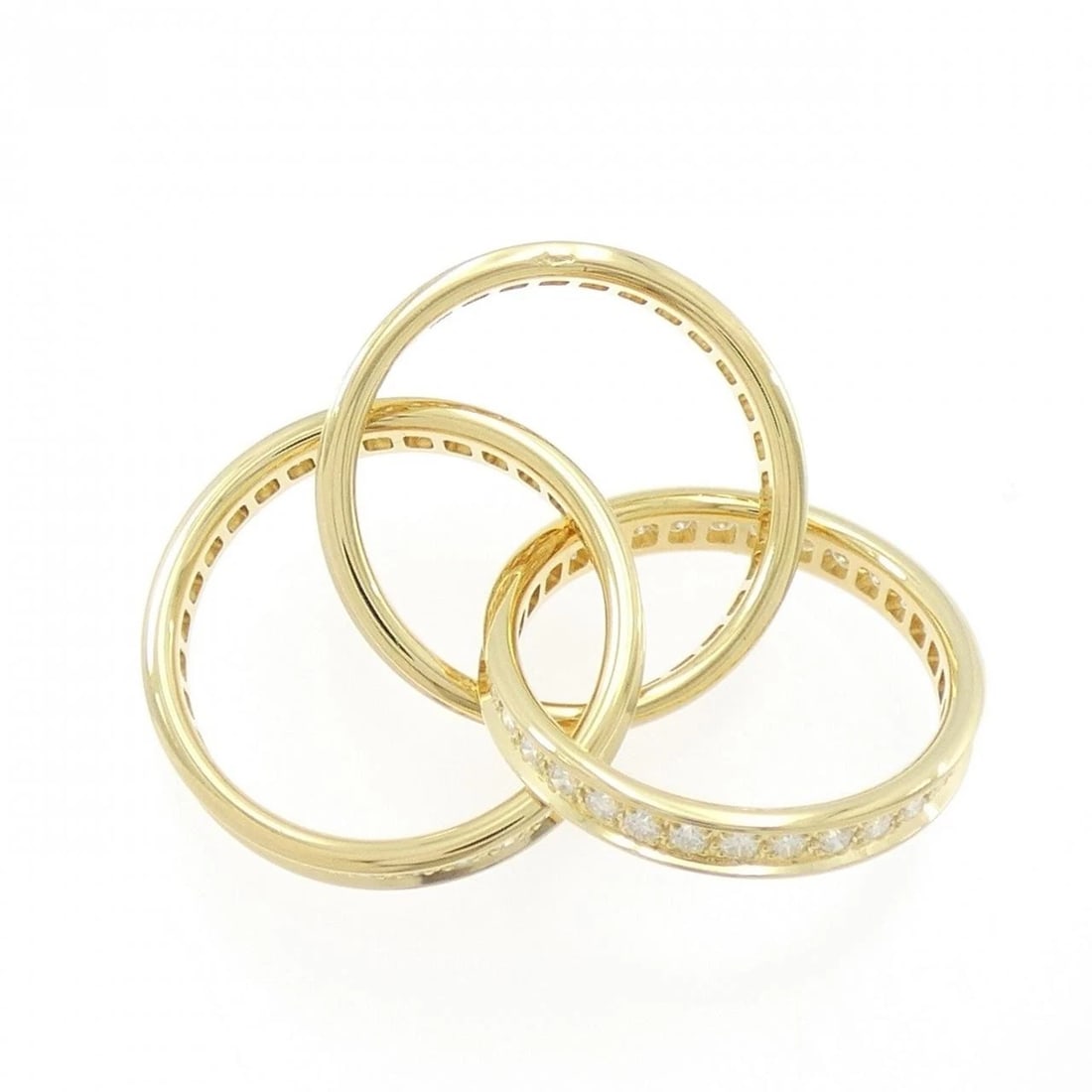 CARTIER THREE BANGLE RING - 3