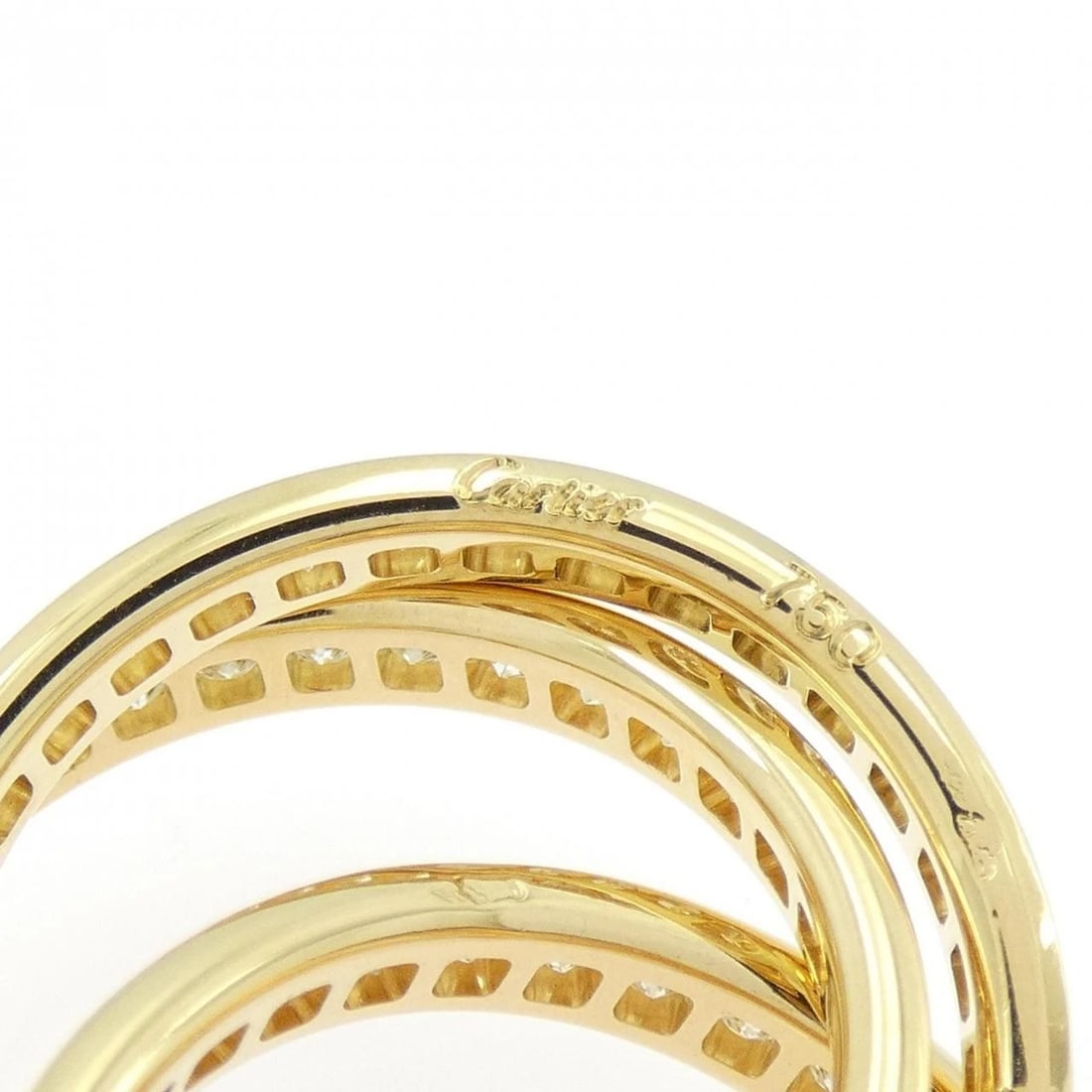 CARTIER THREE BANGLE RING - 4
