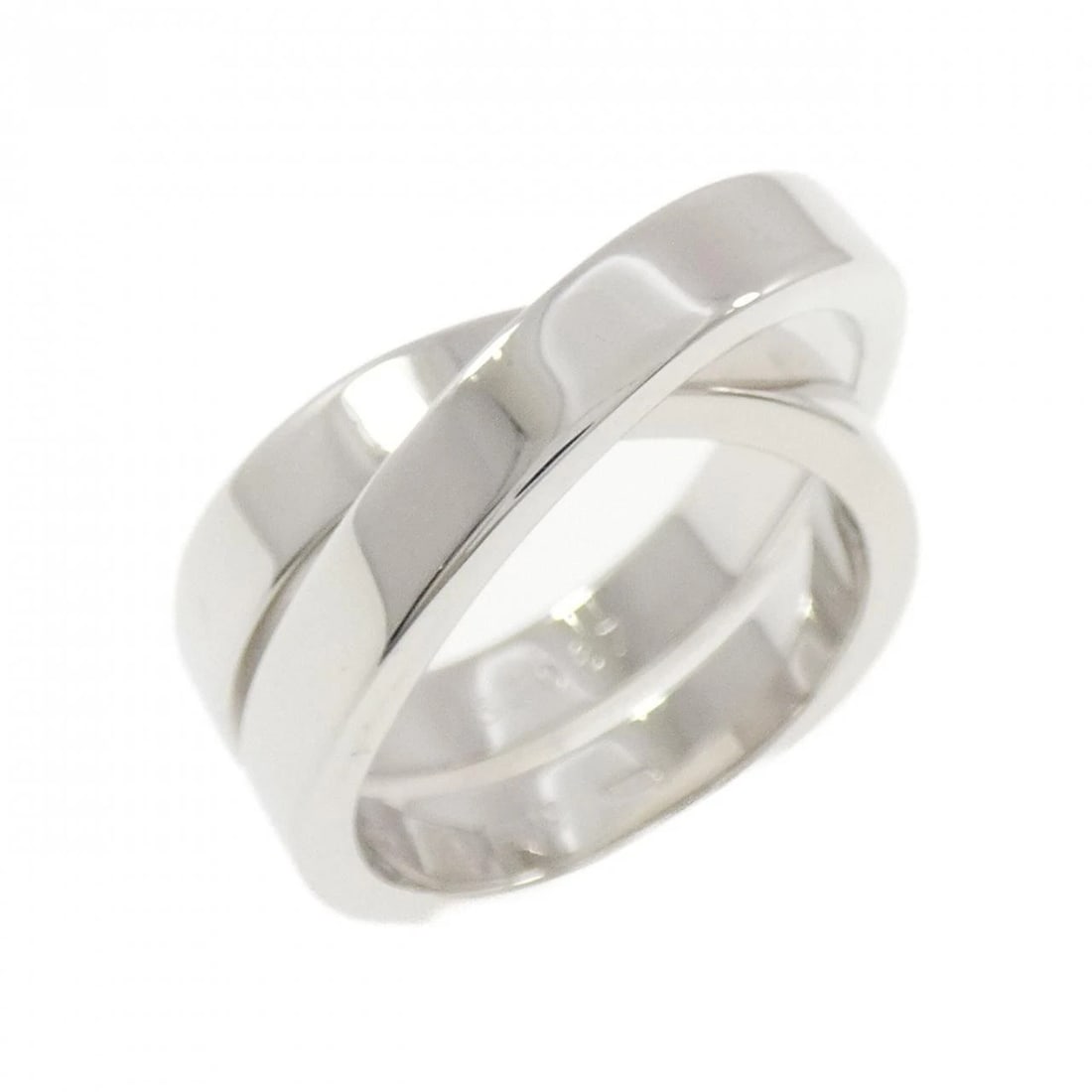 CARTIER PARIS RING: Cartier Paris Ring Brand: CARTIER Type/Style: Cartier Ring Material: 750 white gold, Color: White Gold Size: US6 1/4(52) Accessories: None Accessories Notice: When purchasing pre-owned goo