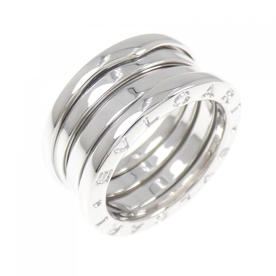 BVLGARI B.ZERO1 RING: Bvlgari B.zero1 Ring Brand: BVLGARI Type/Style: Bulgari Ring Material: 750 white gold, Color: White Gold Size: US5 1/4(50) Accessories: None Accessories Notice: When purchasing pre-owned goods,