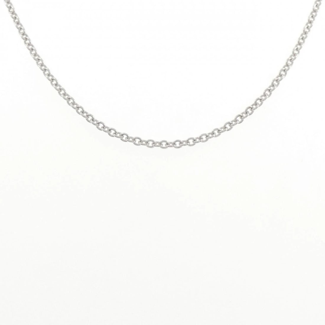 CARTIER FORSA CHAIN NECKLACE: Cartier Forsa Chain Necklace Brand: CARTIER Type/Style: Cartier Necklace Material: 750 white gold, Color: White Gold Size: length42cmActual Size Chain maximum width approx.: 2.2mm Accessories: Non